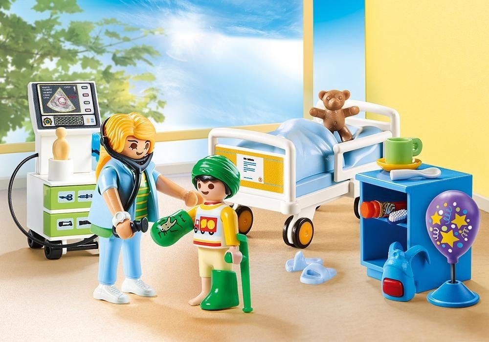 Playmobil® Konstruktions-Spielset »Kinderkrankenzimmer (70192), City Life«, (47 St.), Made in Europe