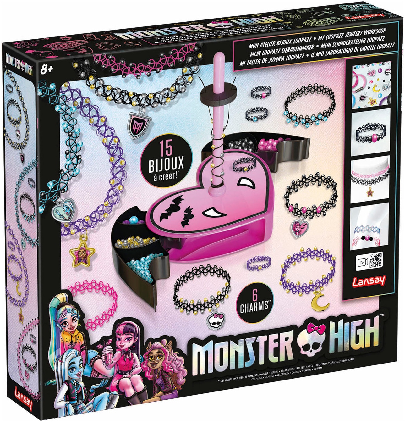 Kreativset »Monster High, Armbänder Atelier«