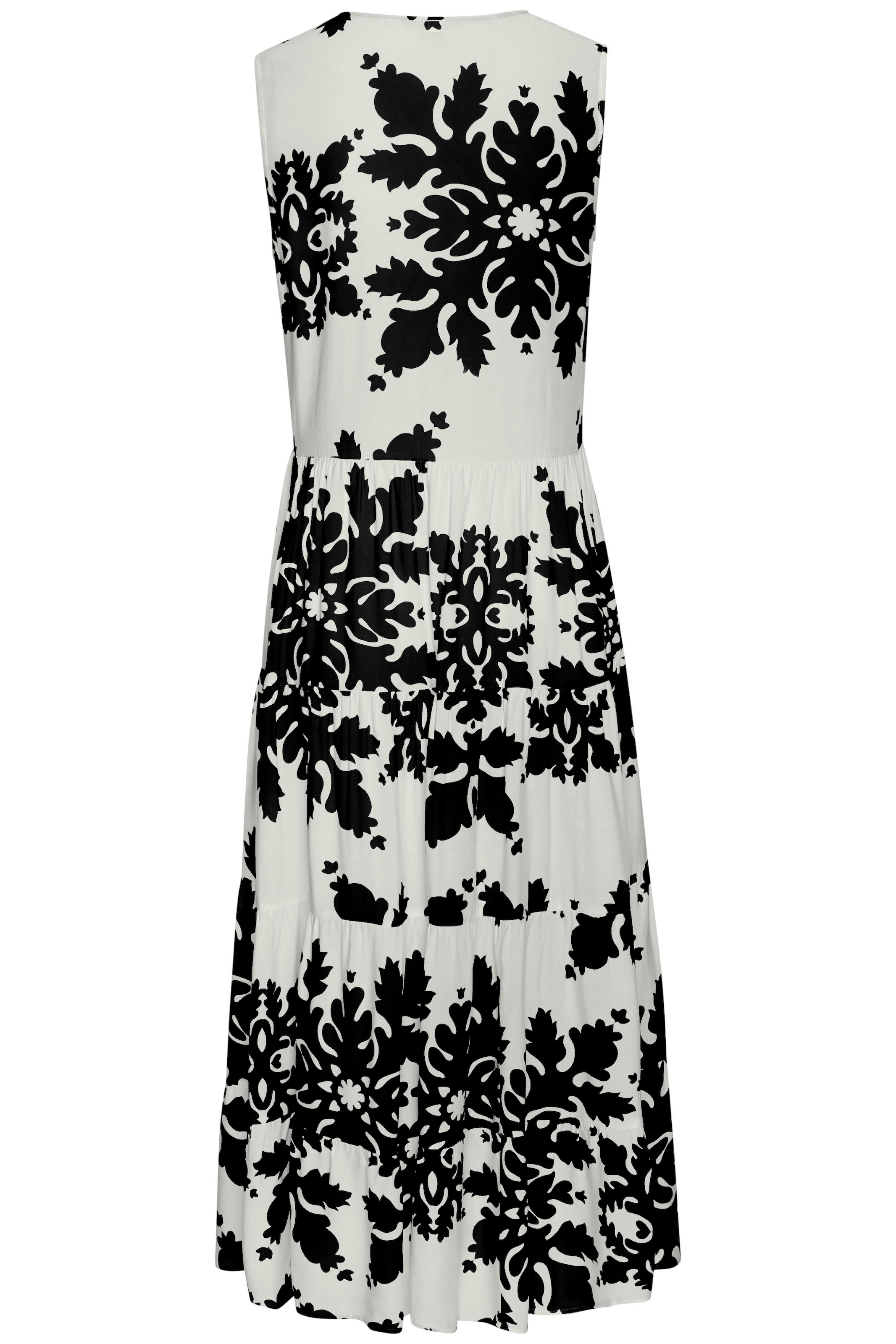 Vivance Maxikleid, mit Volants, Sommerkleid