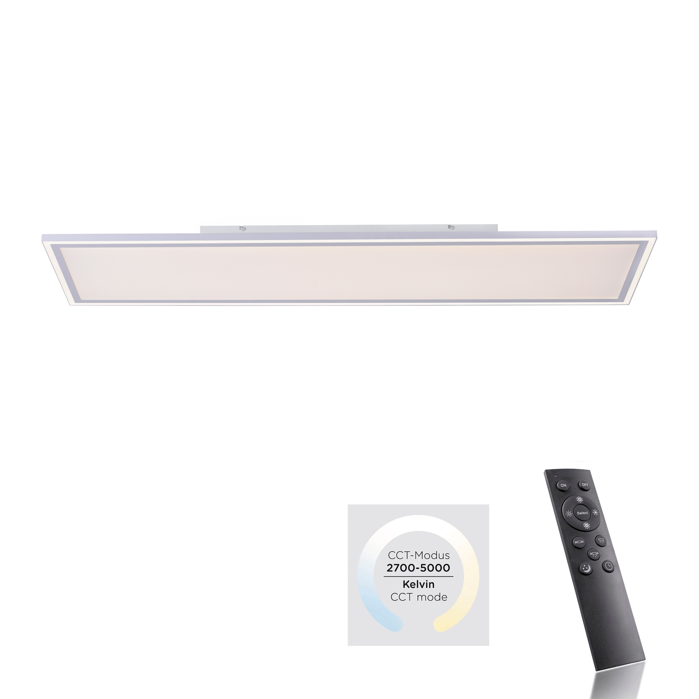 JUST LIGHT LED Deckenleuchte »EDGING«, 2 flammig, Leuchtmittel LED-Board-LE günstig online kaufen