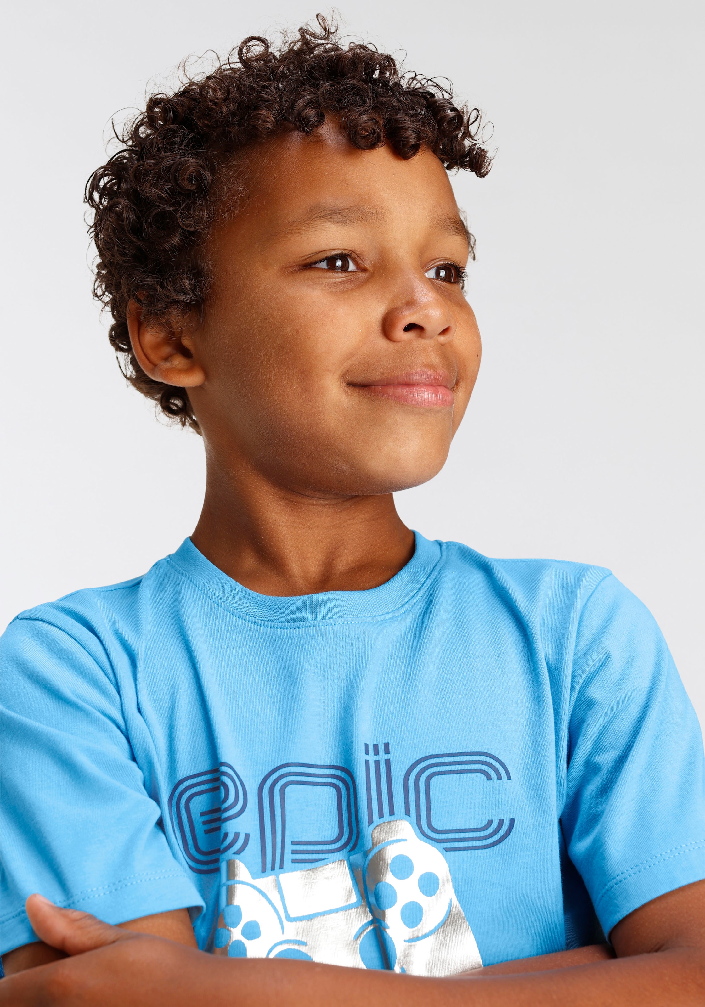 Folienprint kaufen »EPIC T-Shirt KIDSWORLD online GAMING«,