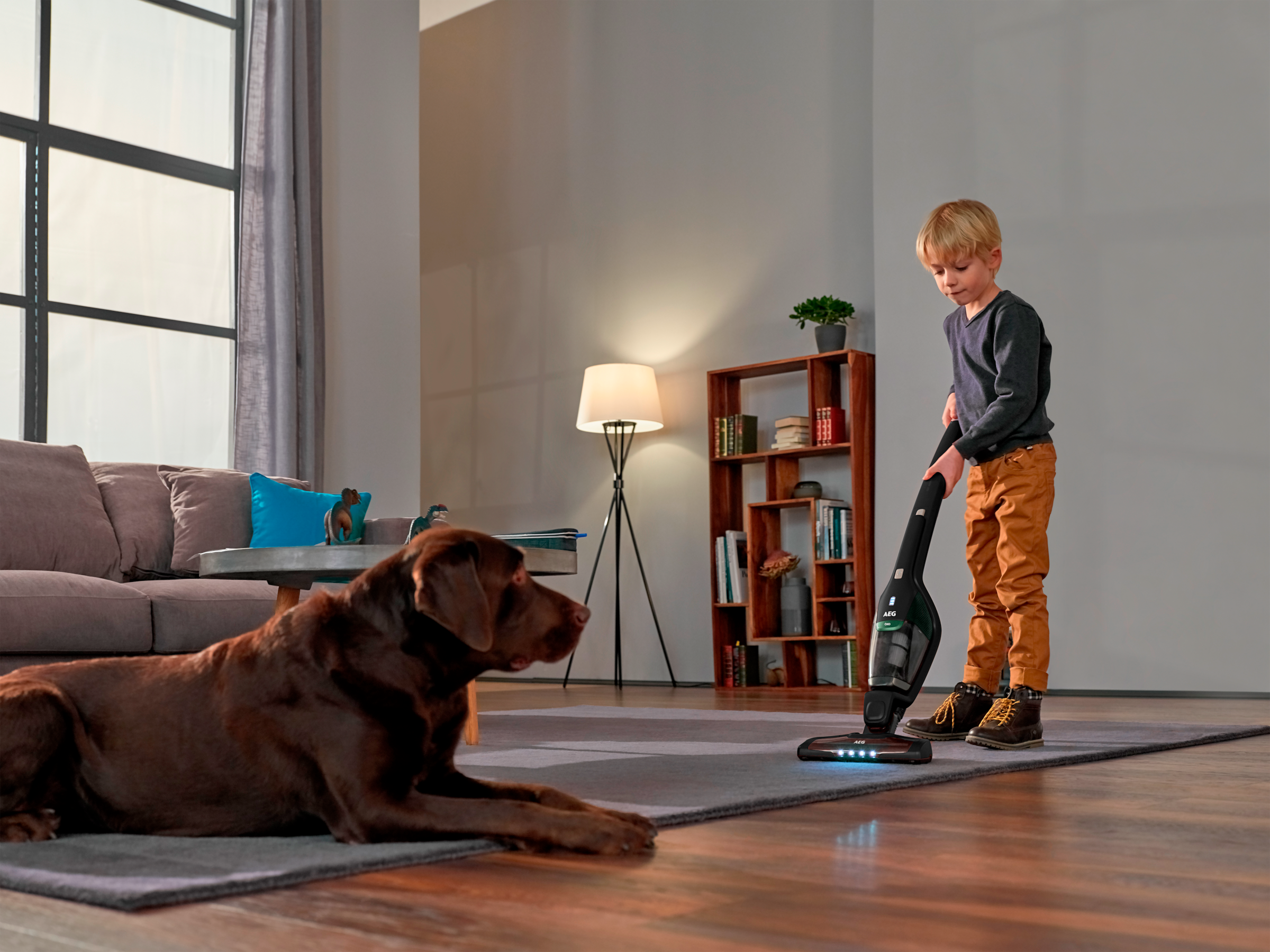 AEG Akku-Hand-und Stielstaubsauger »CX7-2-45MÖ« Flexible 2in1 Funktion, mit Bürstenreinigungsfunktion