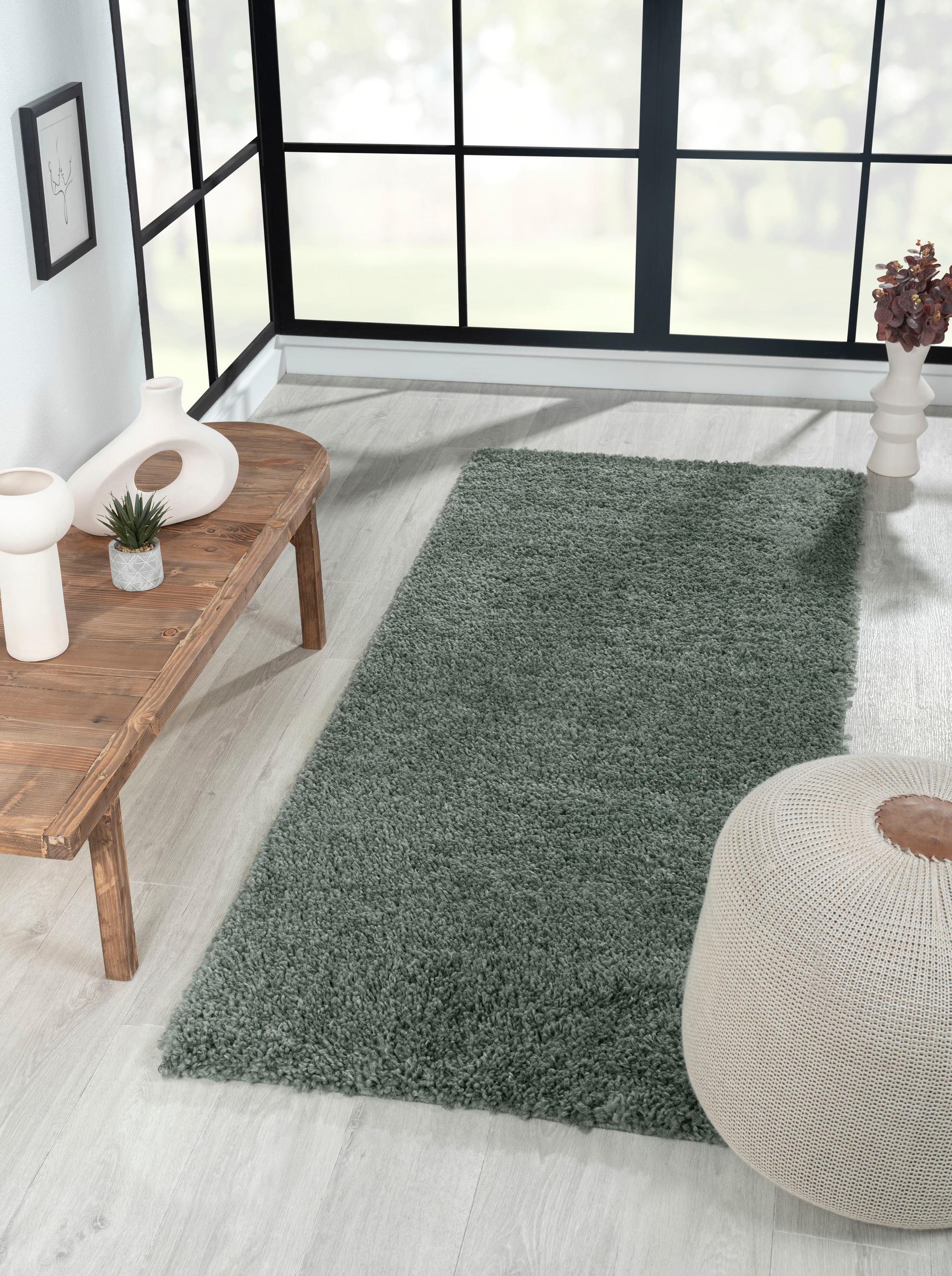 Myflair Möbel & Accessoires Hochflor-Läufer »My Shaggy«, rechteckig, 37 mm günstig online kaufen