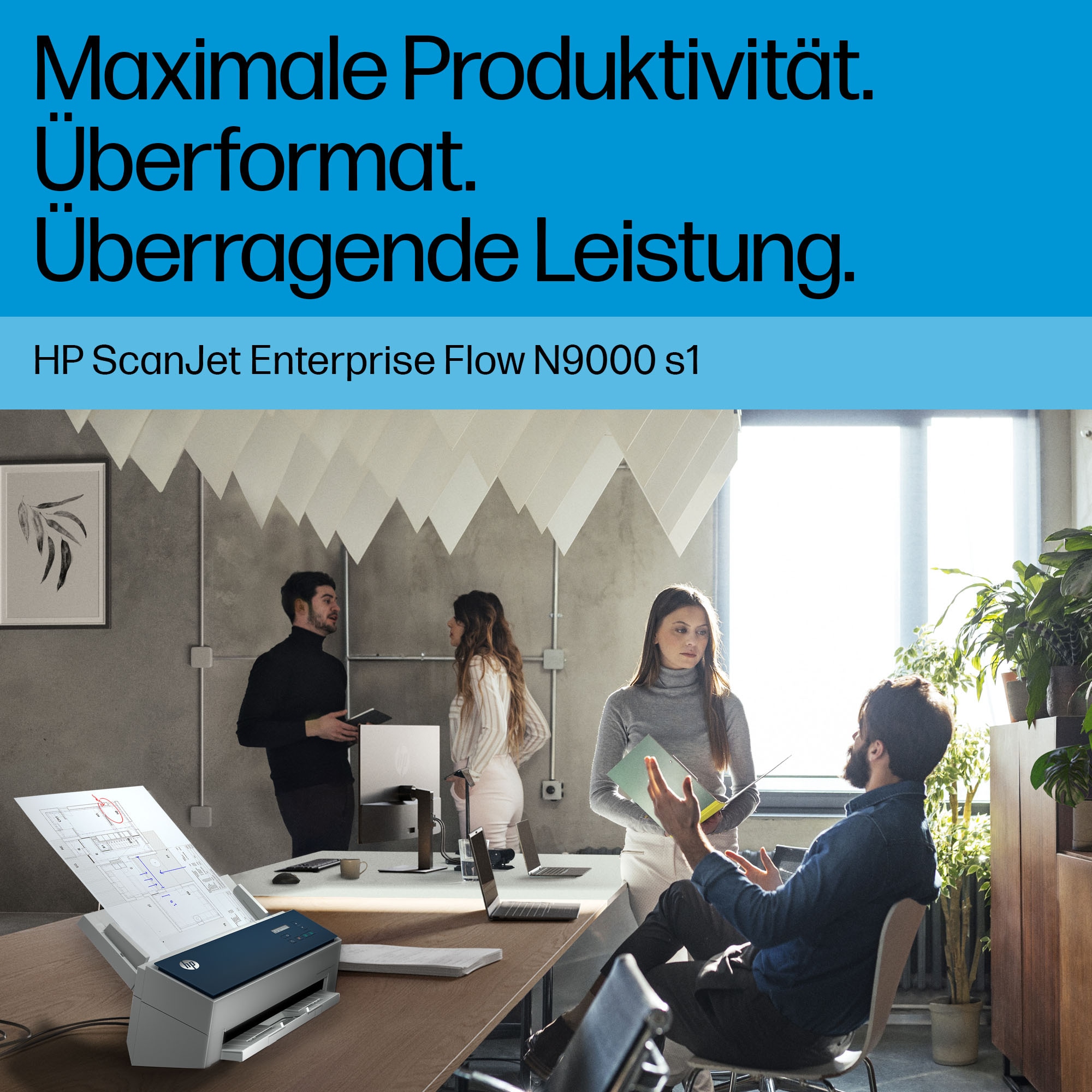 HP Scanner »ScanJet Enterprise Flow 9000 s1«