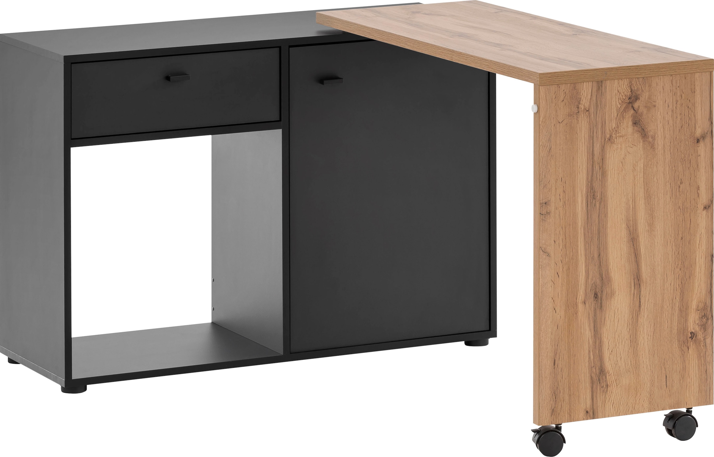 Schildmeyer Schreibtisch »Tiny Working«, praktisch im Home Office,  Sideboard mit flexibler Arbeitsplatte online bestellen