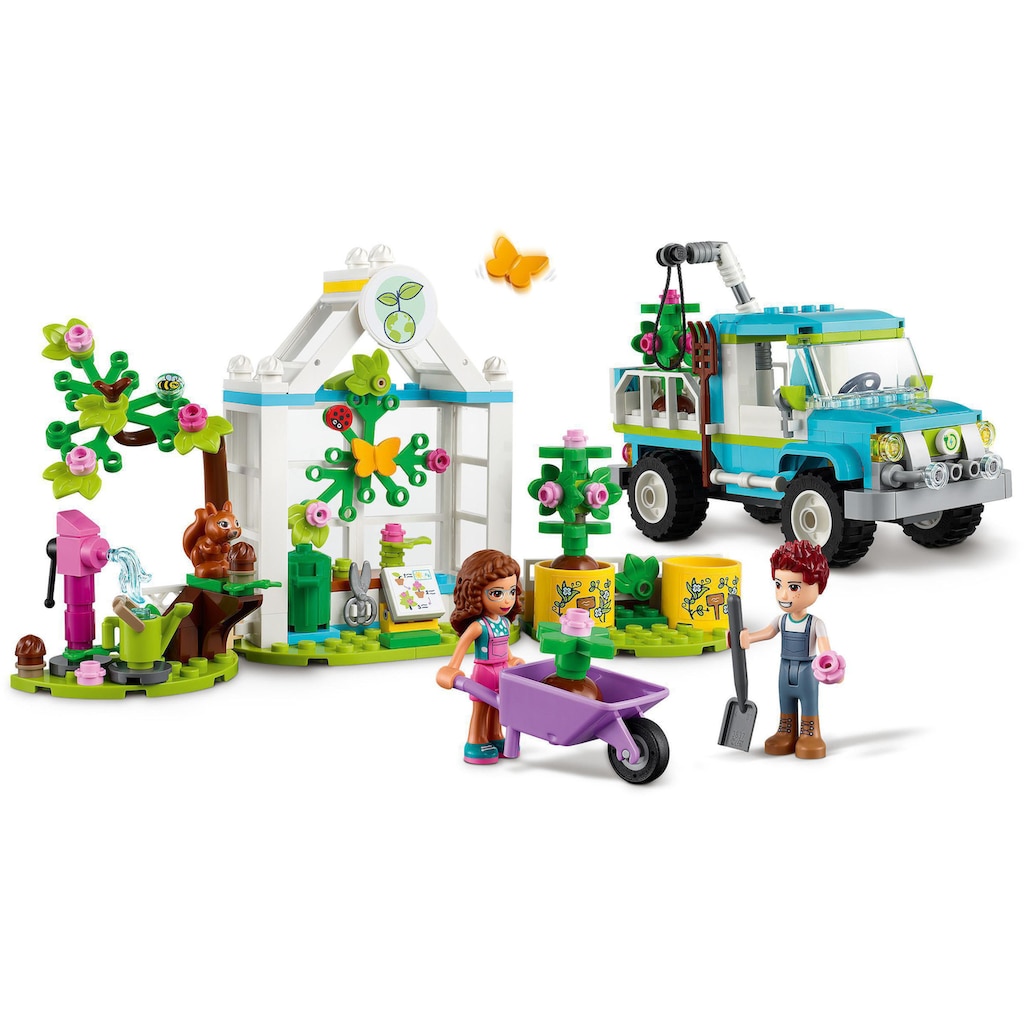 LEGO® Konstruktionsspielsteine »Baumpflanzungsfahrzeug (41707), LEGO® Friends«, (336 St.)