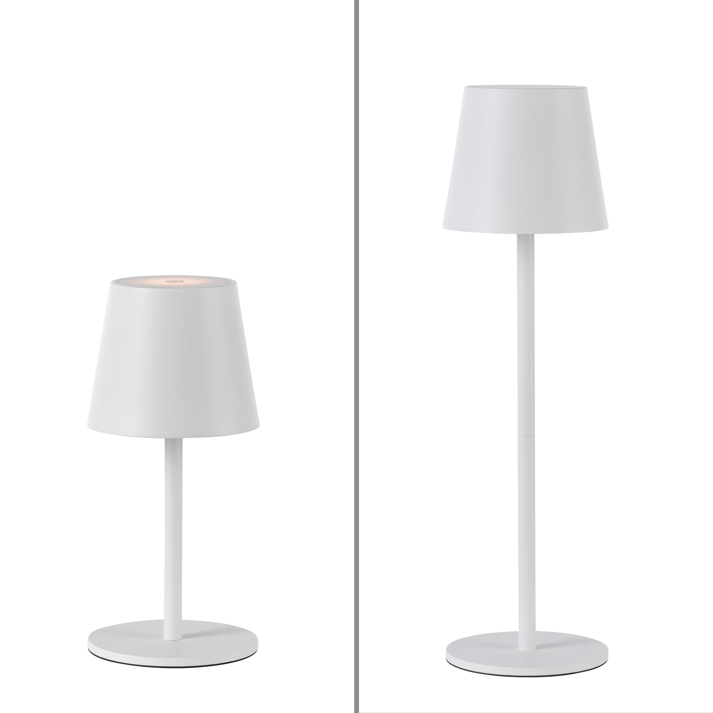 JUST LIGHT LED Tischleuchte »EURIA, 2er Set«, 1 flammig, Leuchtmittel LED-B günstig online kaufen