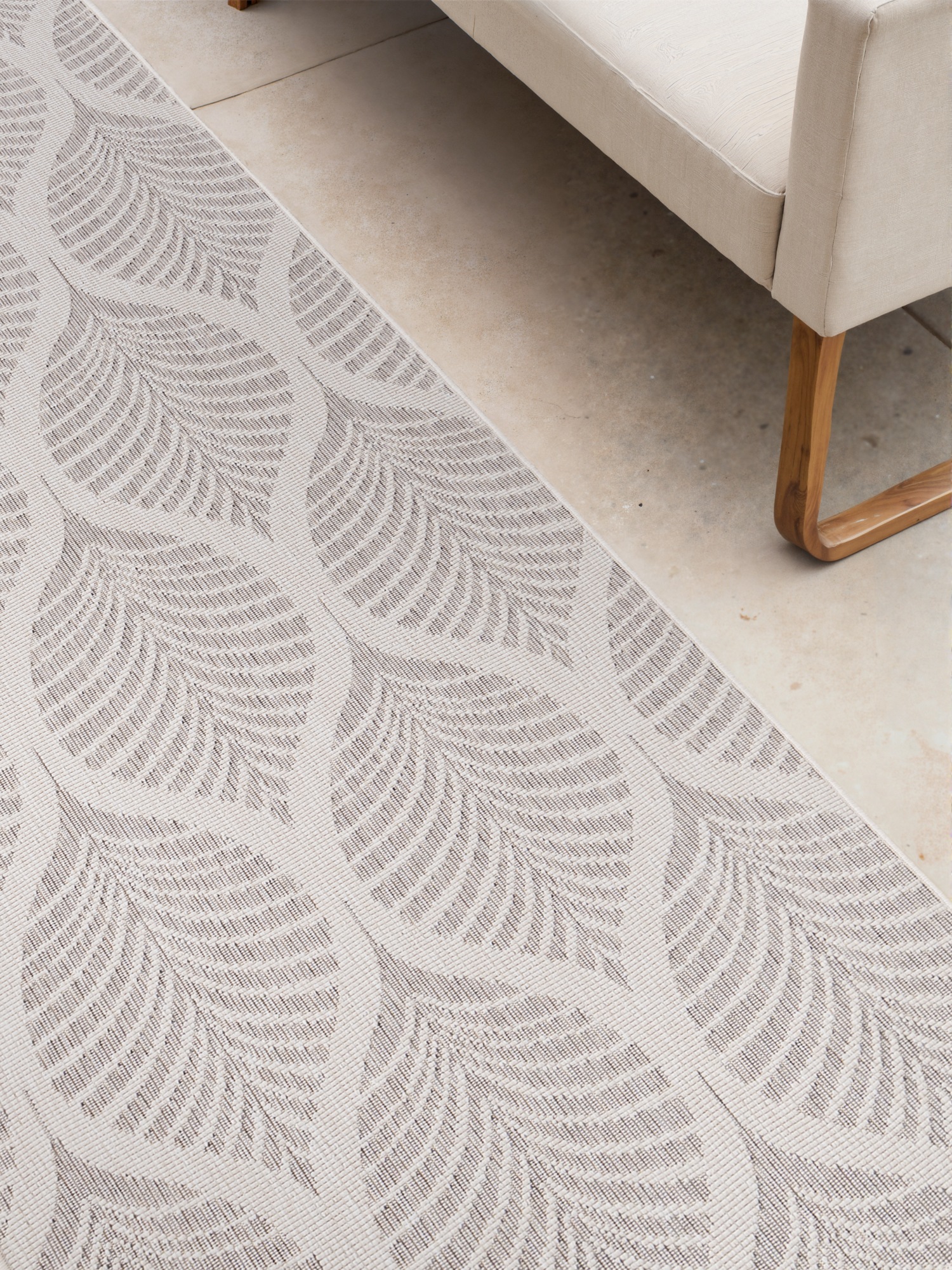NORTHRUGS Outdoorteppich »Liora Wendeteppich«, rechteckig, 5 mm Höhe, Läufer, In und Outdoor, Flachgewebe, wetterfest, pflegeleicht, robust