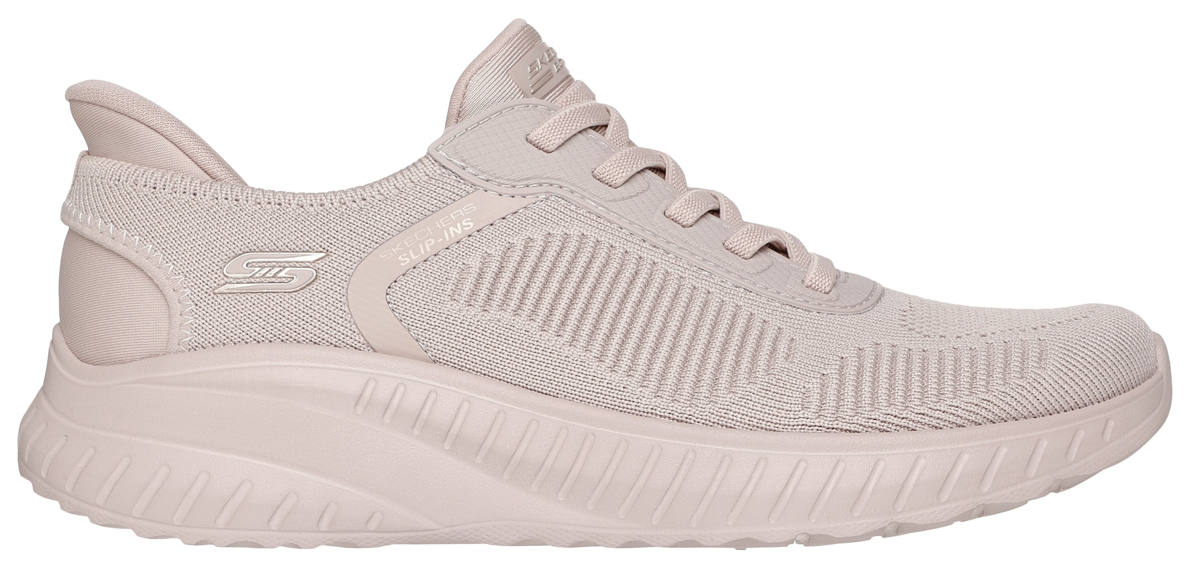 Skechers Slip-On Sneaker »BOBS SQUAD CHAOS-CURRENT MUSE«, Freizeitschuh für Maschinenwäsche geeignet