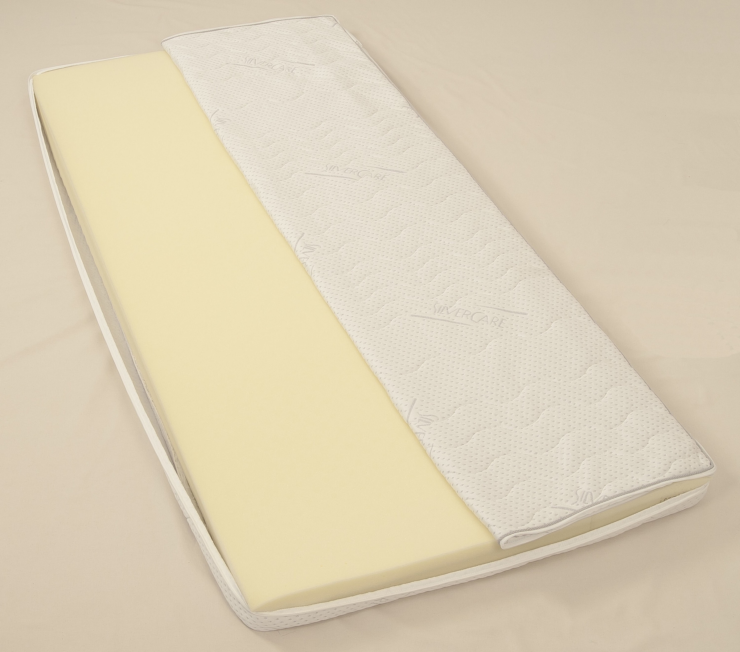 set one by Musterring Topper »Florida Silvercare Viscoschaum« Memory-Schaum, mit Stretch-Doppeltuch-Bezug mit Silver Protect