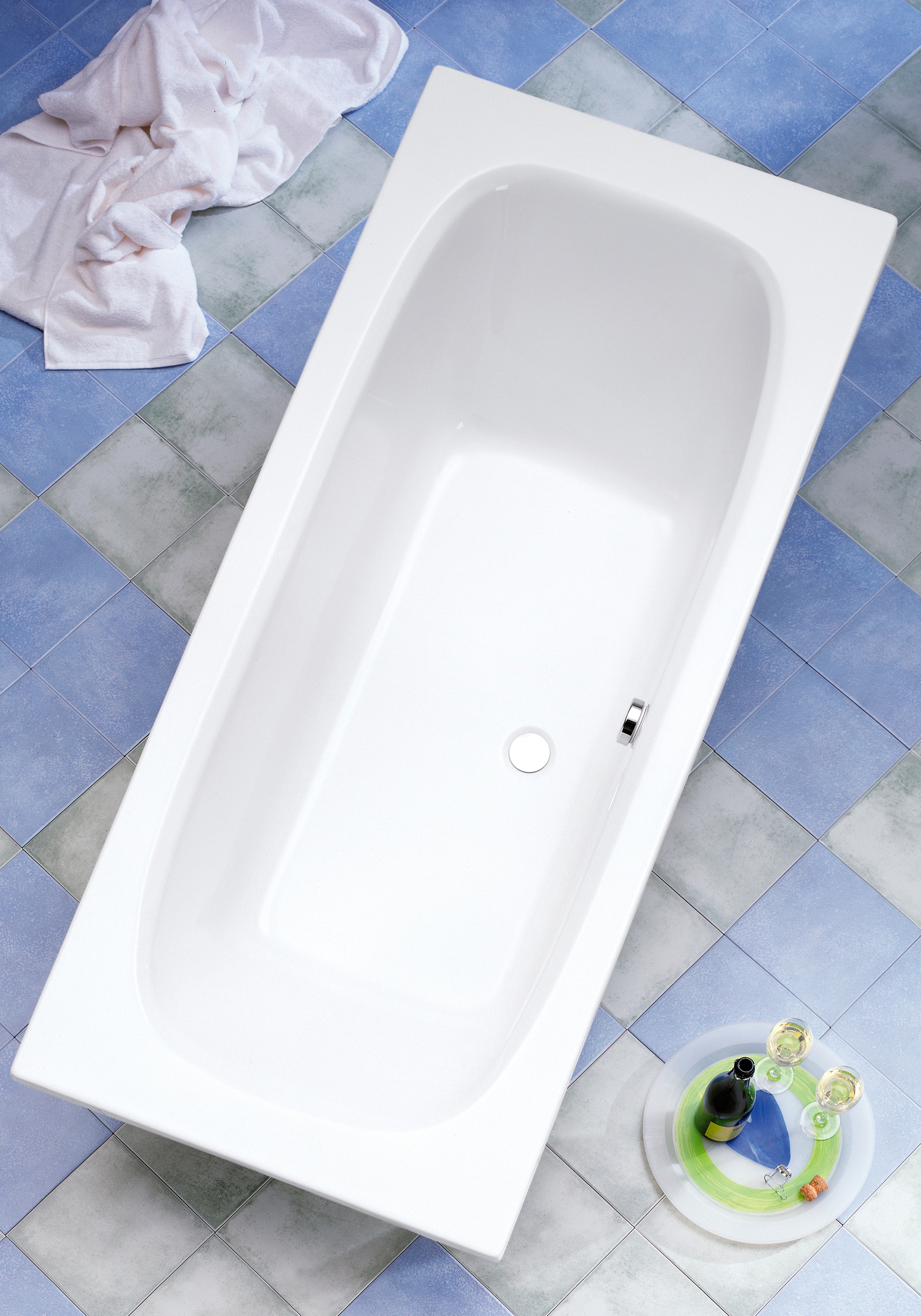 OTTOFOND Badewanne »Malta« Höhe 40 cm 170c75cm, inklusive Wannenträger günstig online kaufen