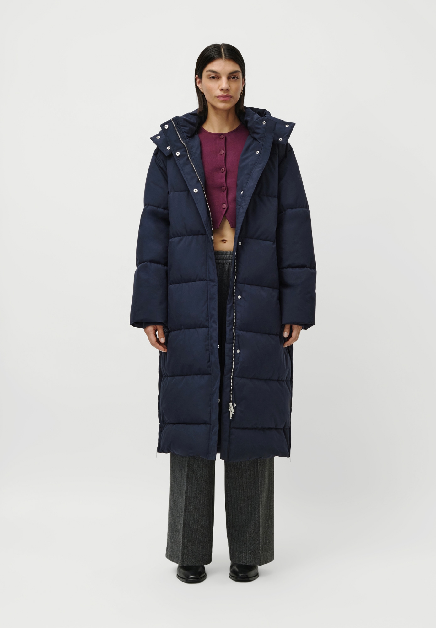 LeGer Steppmantel »Bessy, LeGer by Lena Gercke« mit Reißverschlüssen an den Seiten für Bewegungsfreiheit