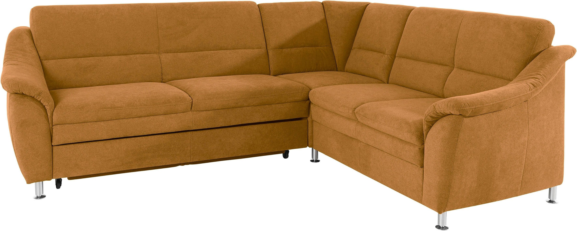 Places of Style Ecksofa »Cardoso L-Form«, Federkern, wahlweise mit Bett, Sc günstig online kaufen