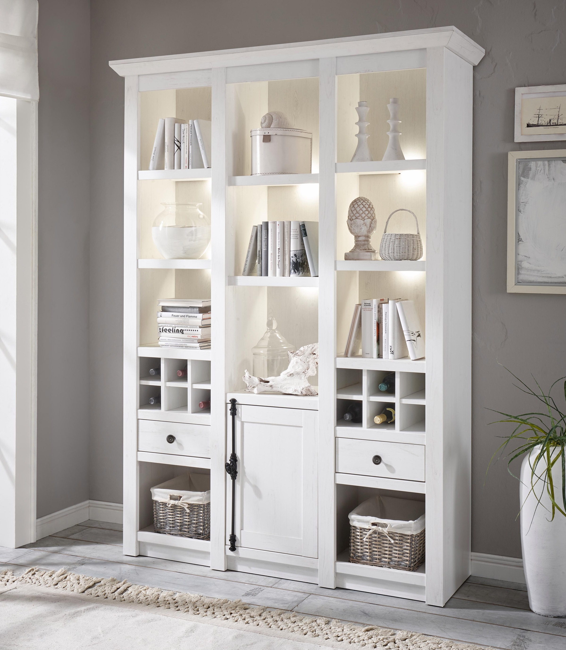 Home affaire Vitrine "California" Höhe 207 cm günstig online kaufen