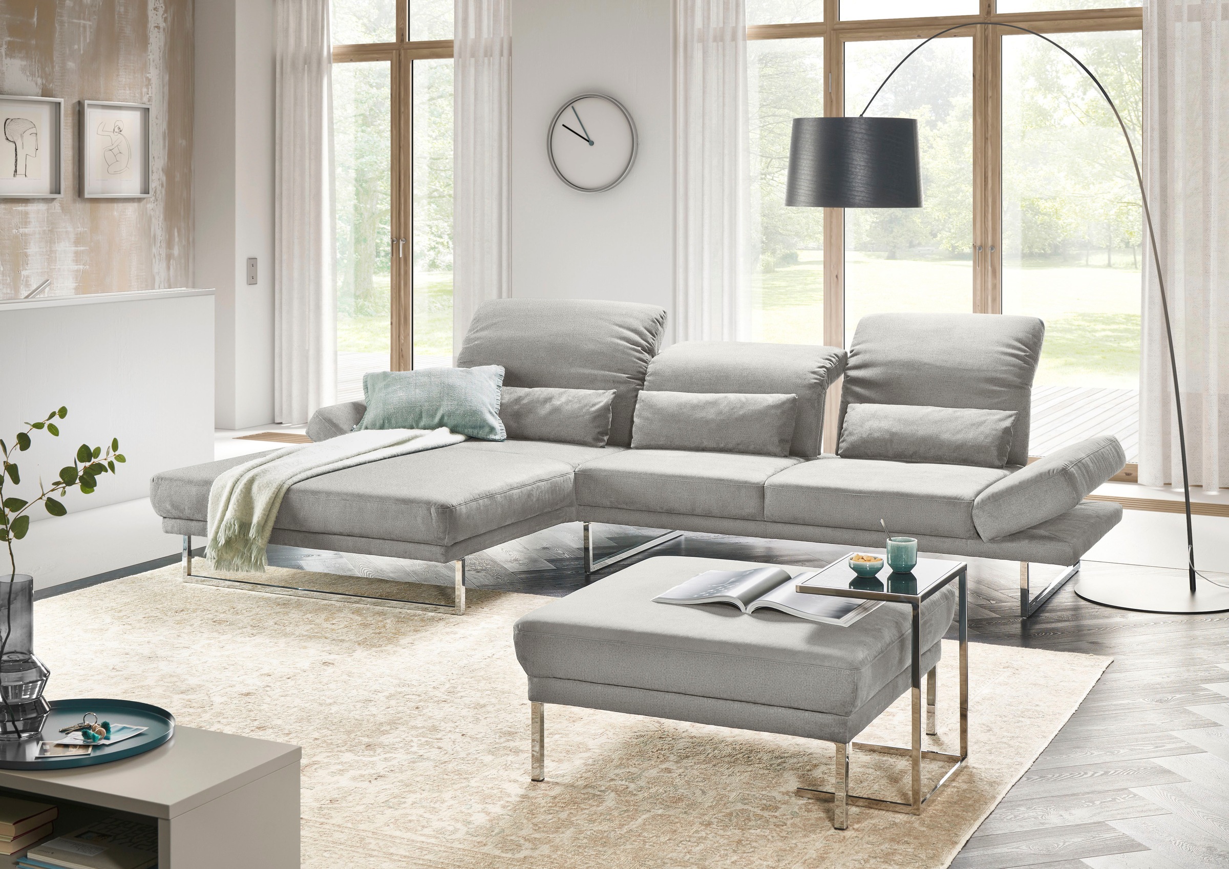 3C Candy Ecksofa »Mallow Designsofa mit Komfortfunktionen, modern und beque günstig online kaufen