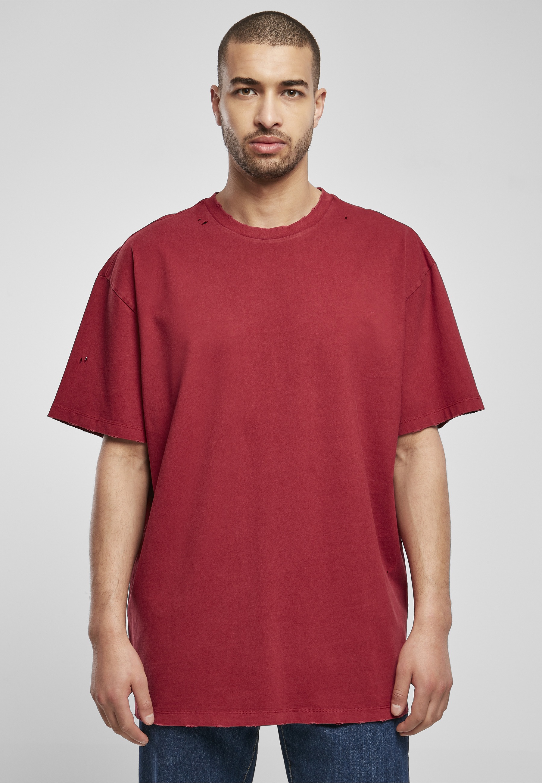URBAN CLASSICS T-Shirt »Urban Classics Herren Oversized Distressed Tee« 1 Stk.