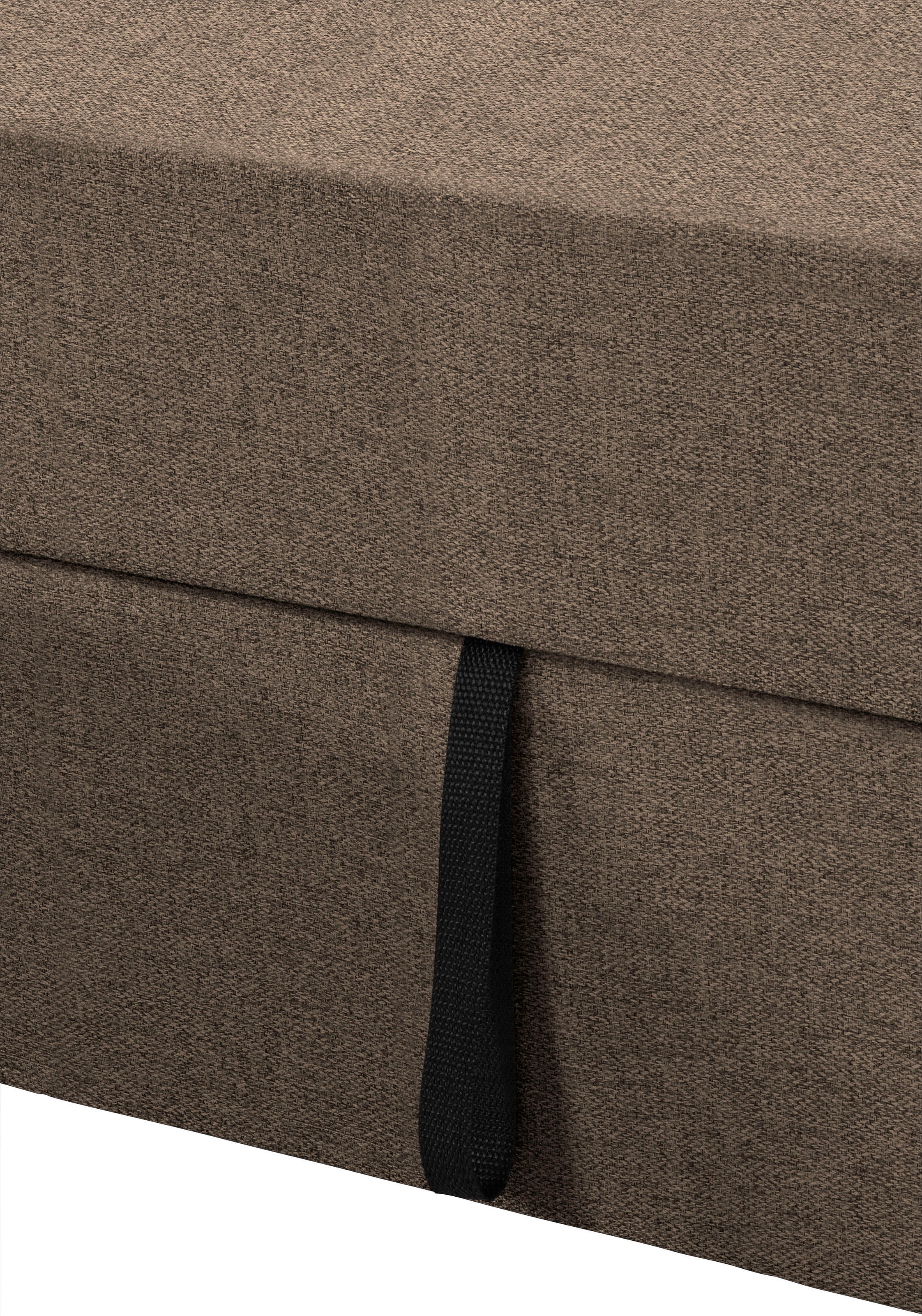 DOMO collection Ecksofa »Sarafina zeitlos und komfortabel, optional mit Federkern, L-Form«, wahlweise mit Bettfunktion