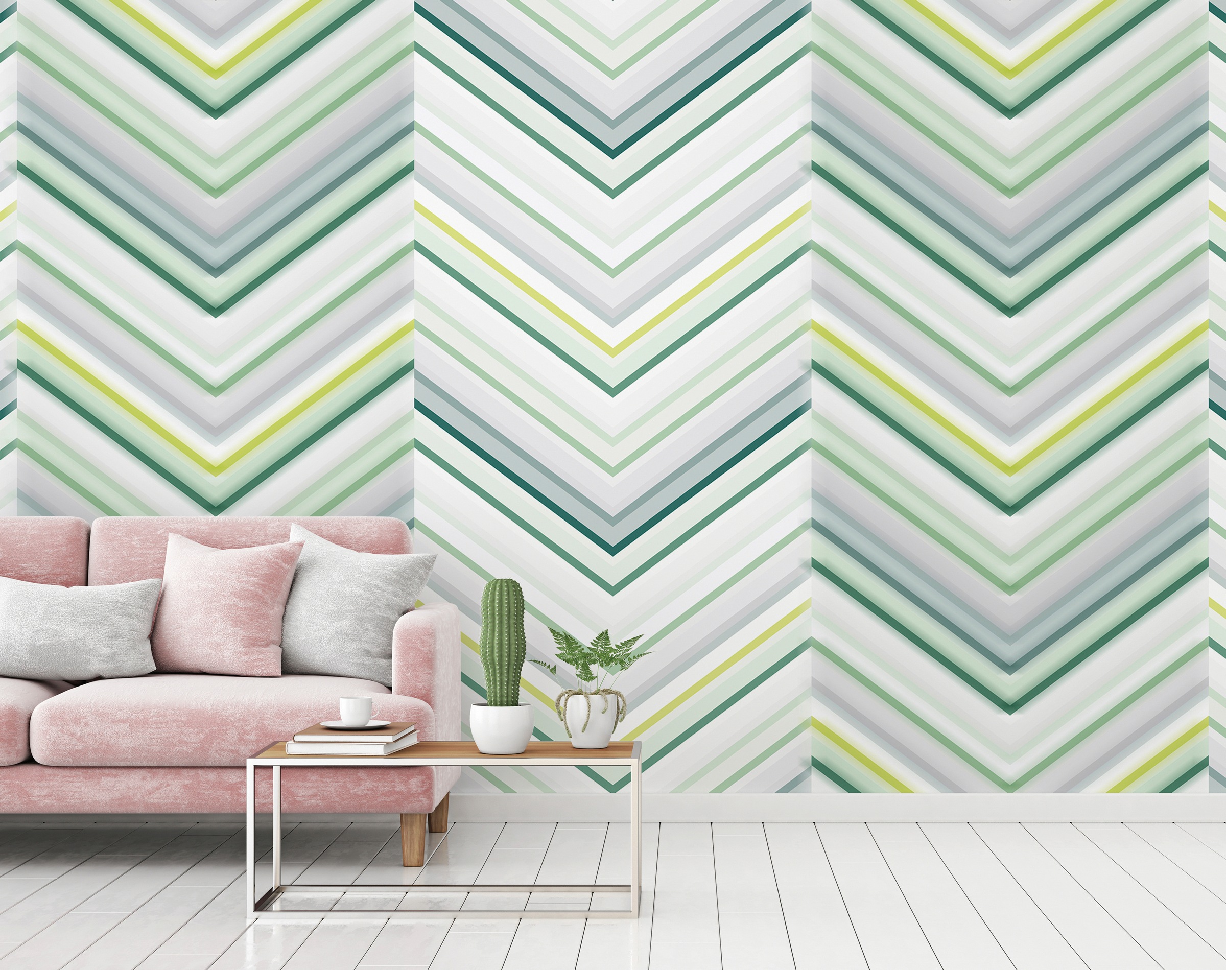 Architects Paper Fototapete »Atelier 47 Nooks Artwork 1« 3D-Optik glatt Vlies, Wand, Schräge, Decke