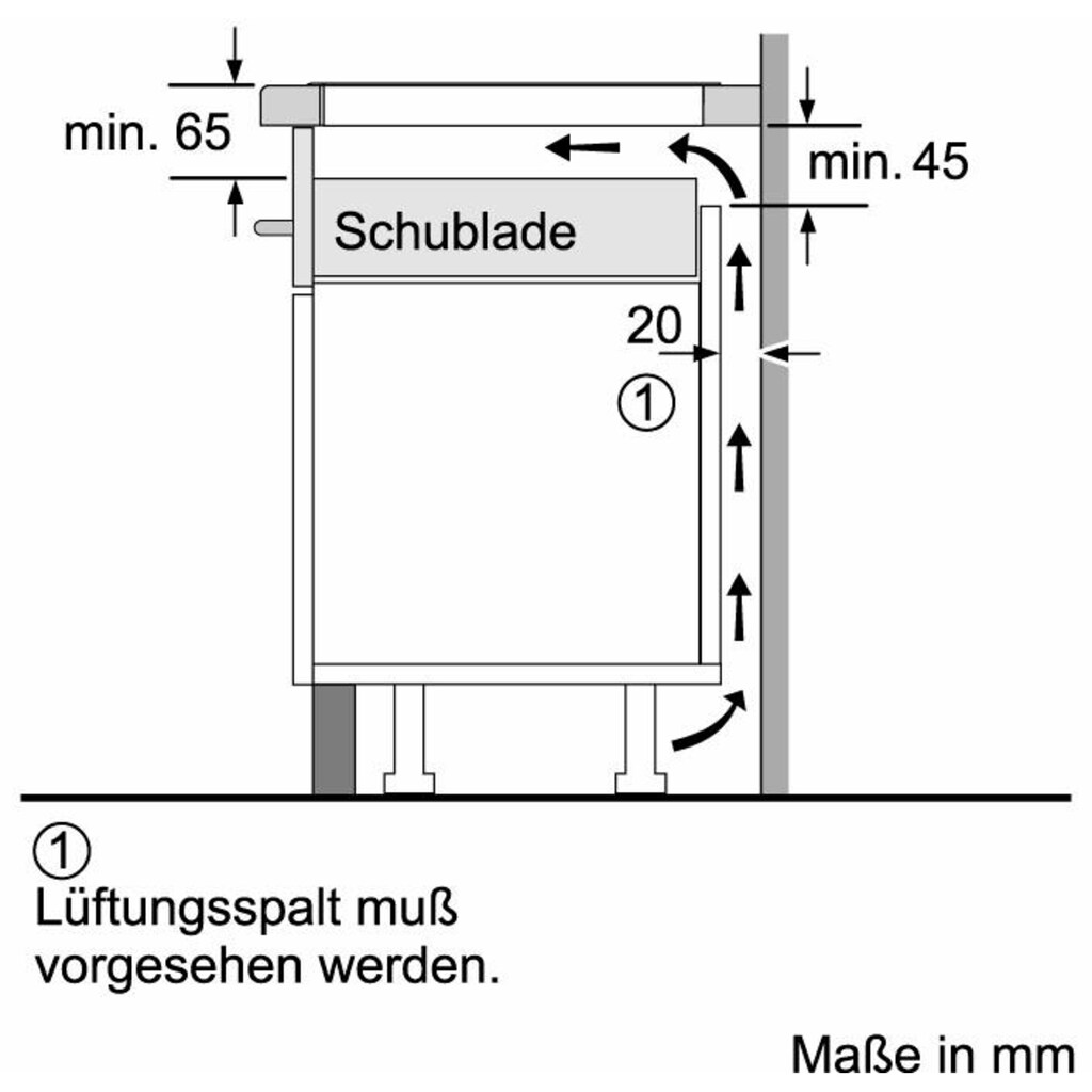 NEFF Flex-Induktions-Kochfeld von SCHOTT CERAN® »T56TT60N0«, T56TT60N0