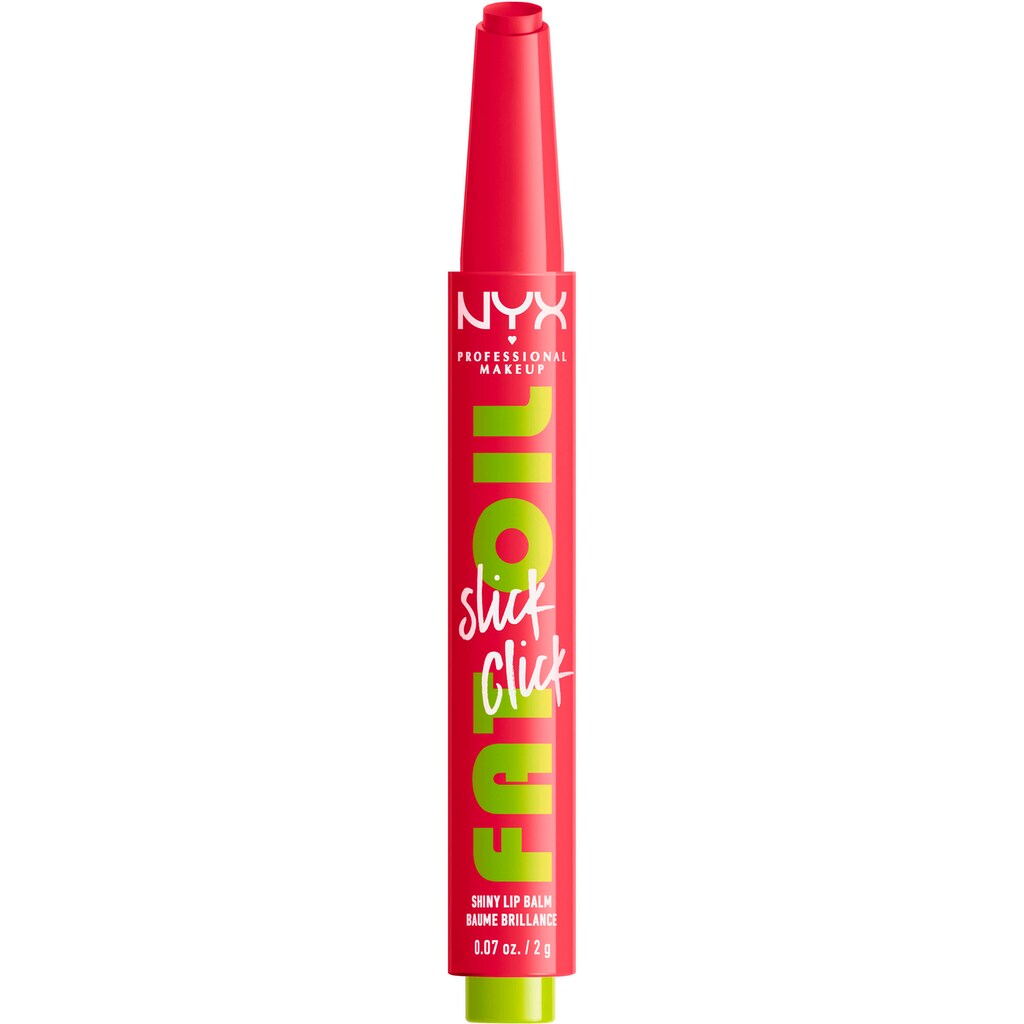 NYX Lippenstift »NYX Professional Makeup Fat Oil Slick Click Double Tap«