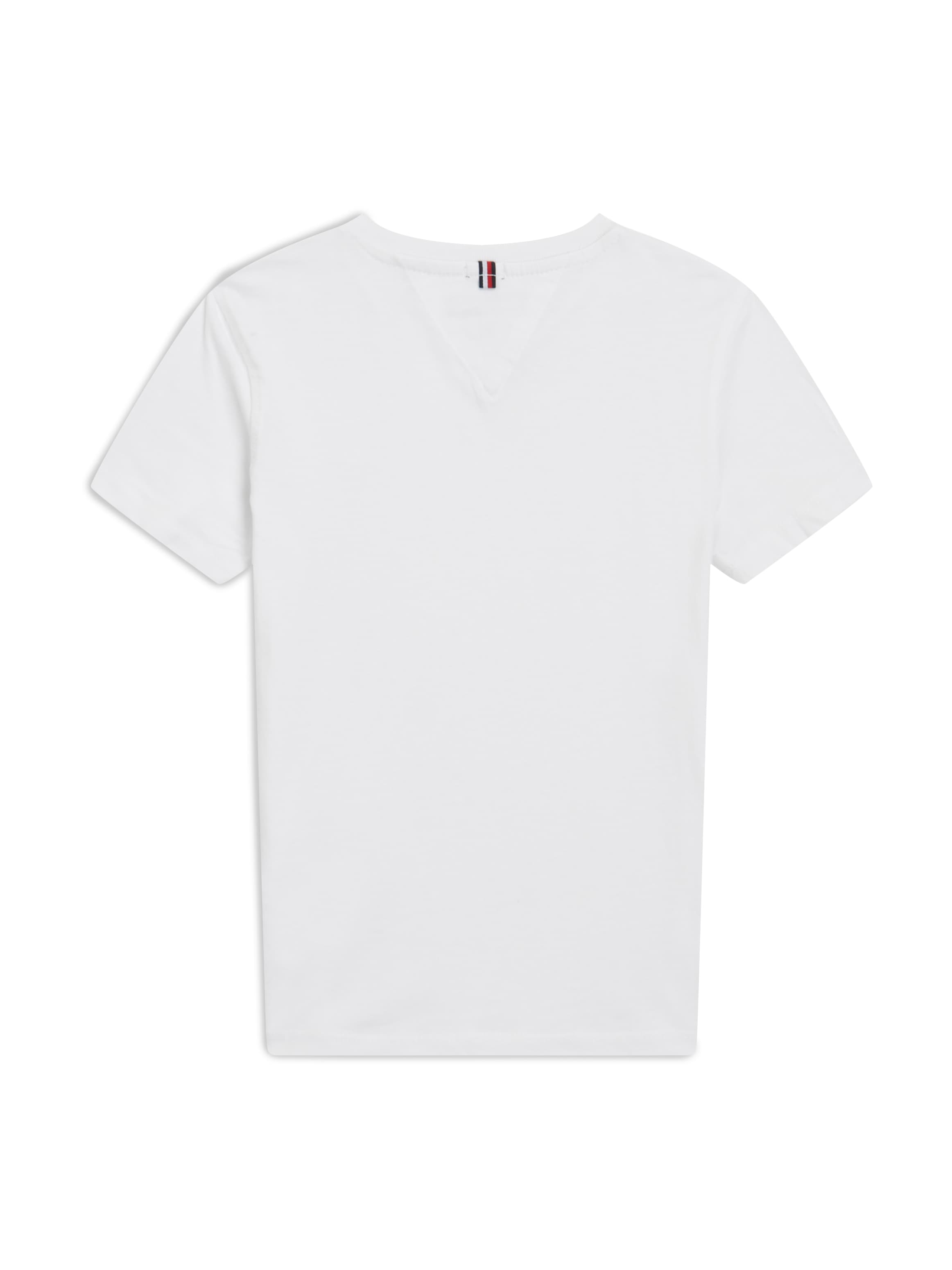 Tommy Hilfiger V-Shirt »BOYS BASIC VN KNIT S/S«, mit Tommy Hilfiger Logo- Flag online bei | V-Shirts