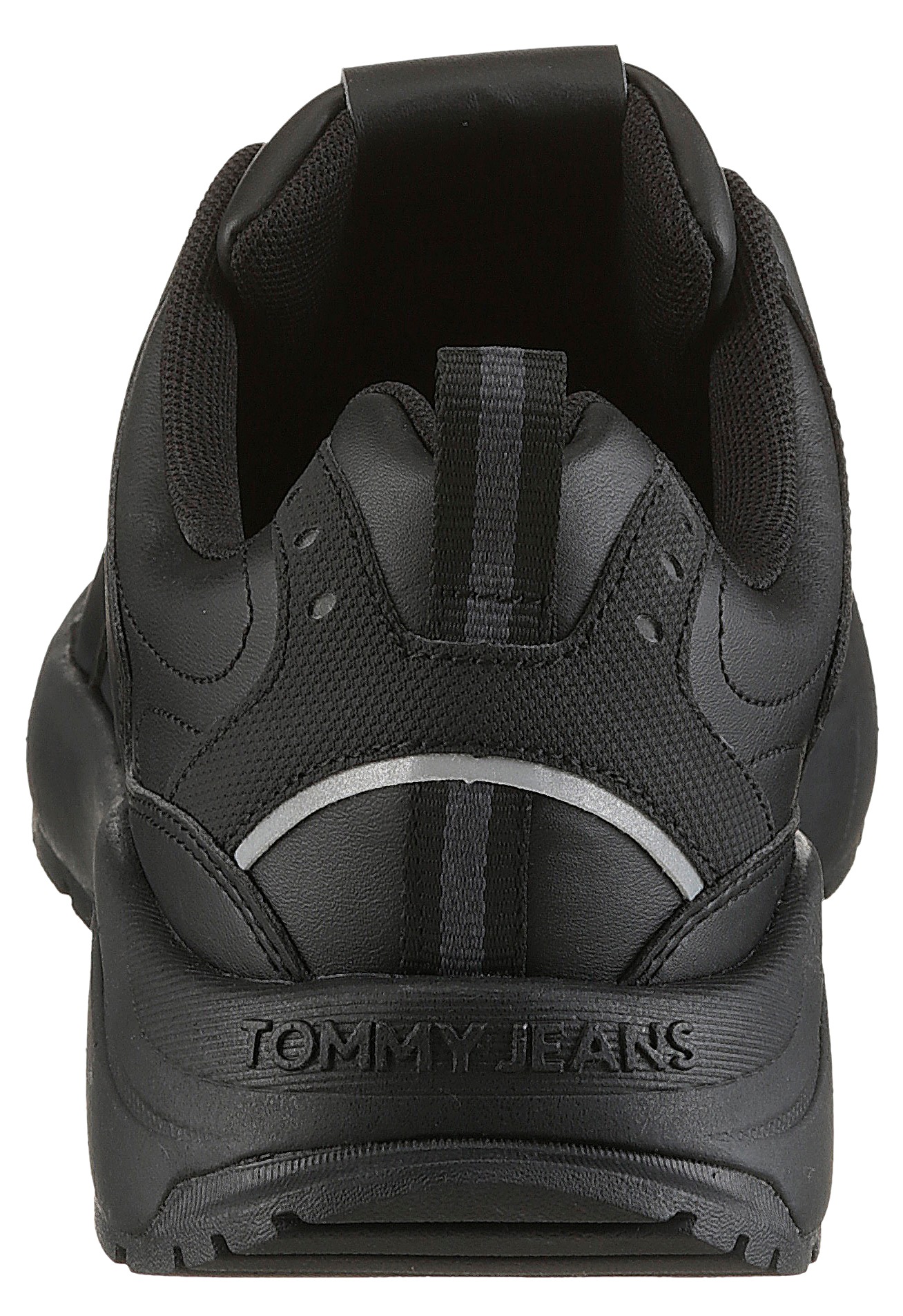 Tommy Jeans Sneaker »TJM RUNNER LEATHER«  , Freizeitschuh, Halbschuh, Schnürschuh mit reflektierenden Details