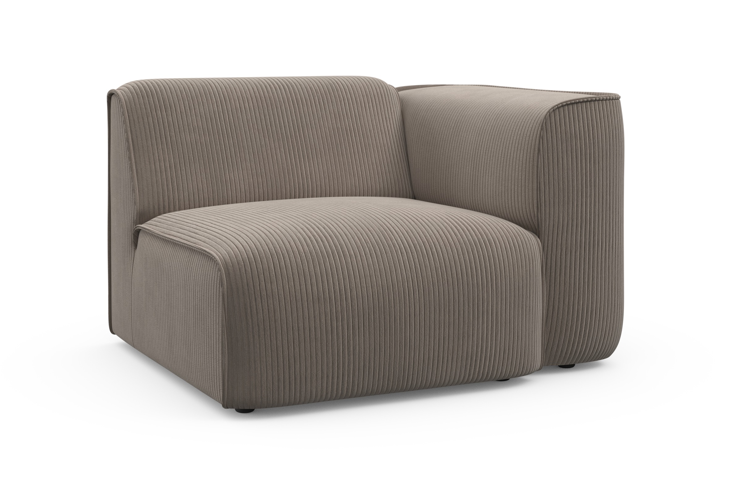 RAUM.ID Sessel »Merid Sofa-Eckelement, Maße B/T/H: 109/97/46 cm«, als Modul oder separat verwendbar, für individuelle Zusammenstellung