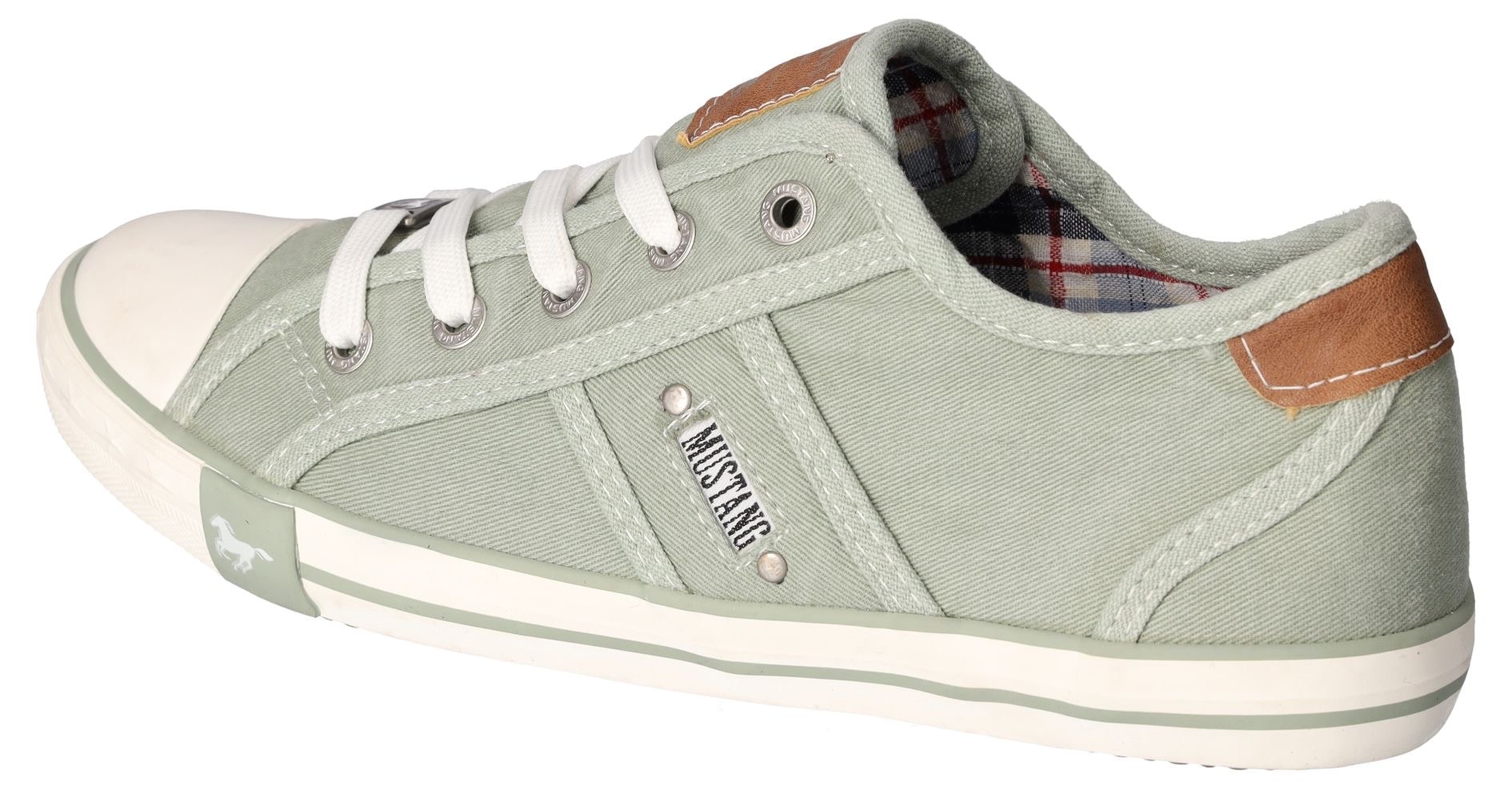Mustang Shoes Sneaker, Freizeitschuh, Halbschuh, Schnürschuh mit Mustang Markenlabel