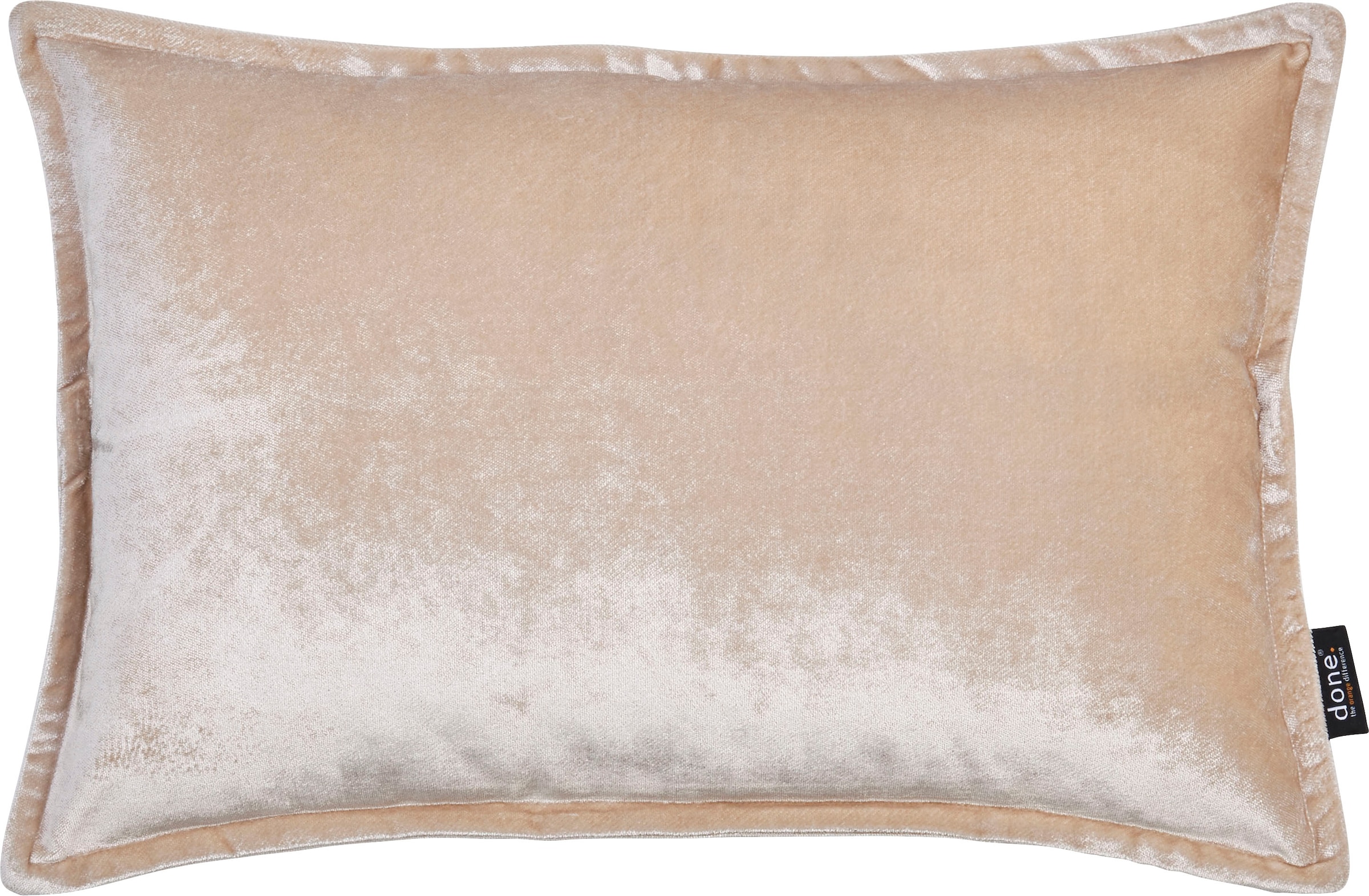 done.® Dekokissen »Glam«, unifarben, Reißverschluss, Kissenhüle ohne Füllung, 1 Stück