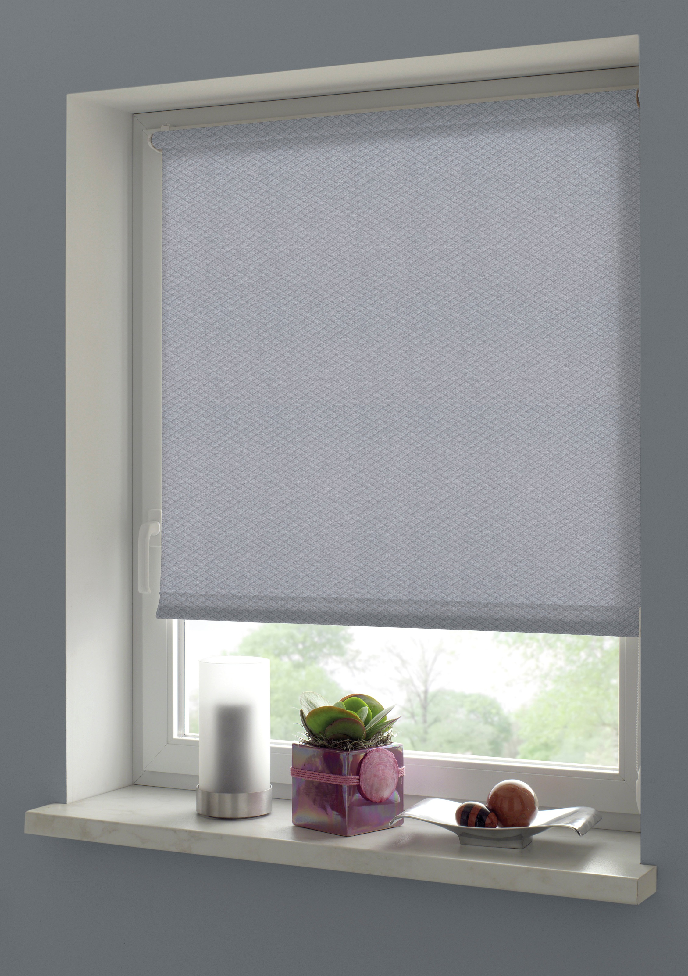 GARDINIA Rollo "Shaun" blickdicht Sichtschutz mit Bohren/ohne Bohren freihä günstig online kaufen