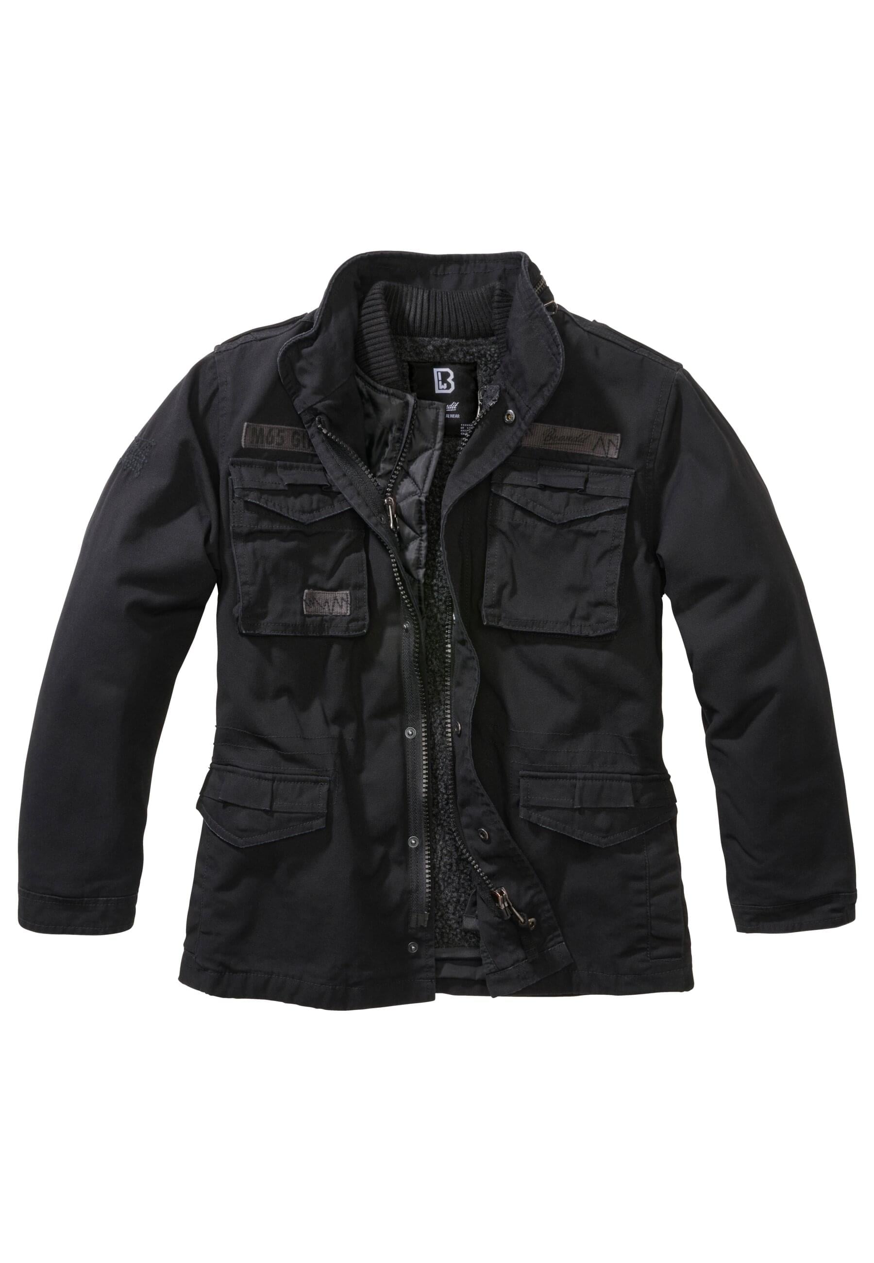 Brandit Parka »Brandit Herren Kids M65 Giant Jacket« 1 Stk. tlg. mit Kapuze