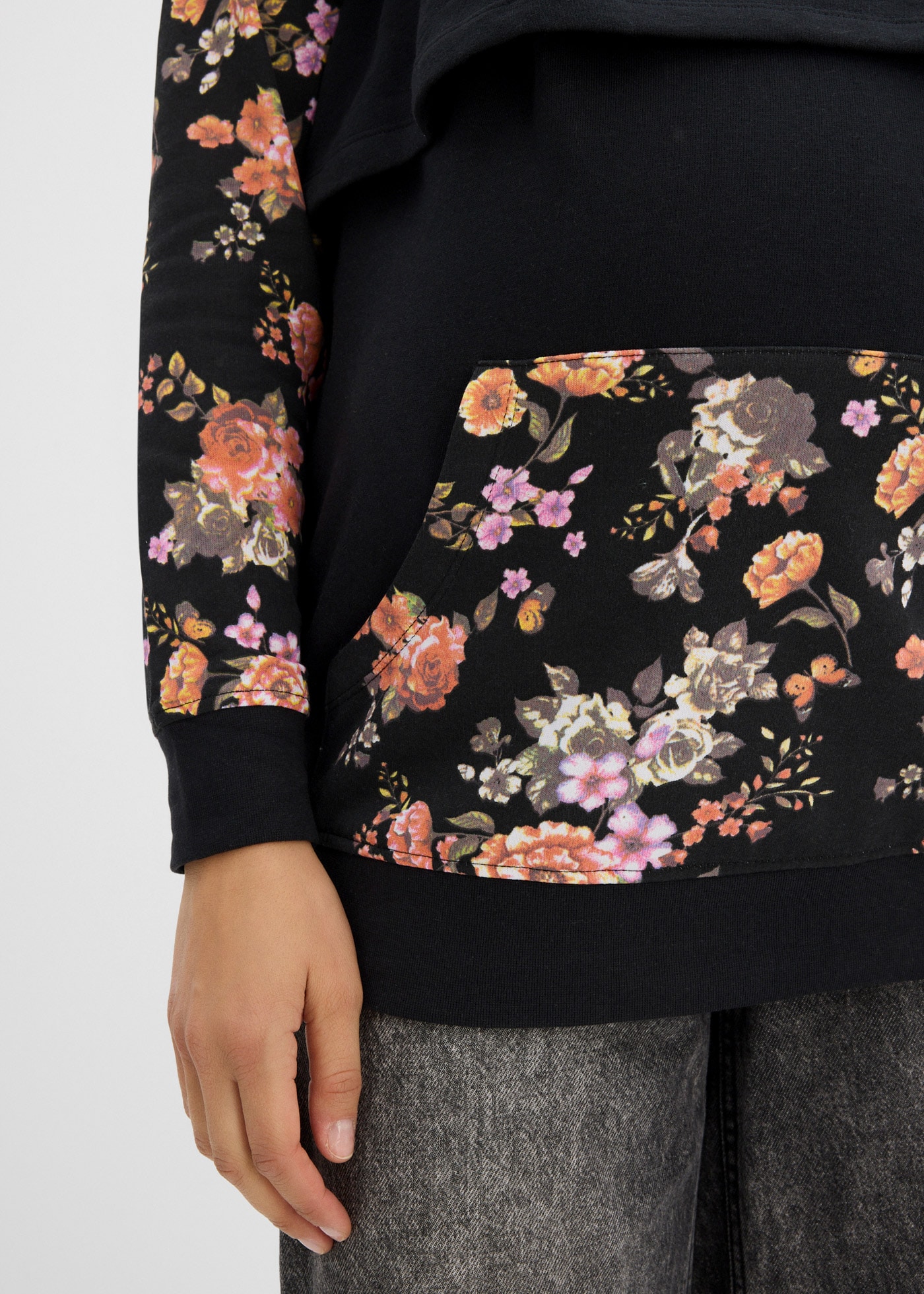 bonprix Umstandssweatshirt , 2-in-1 Umstands-und Still-Sweatshirt
