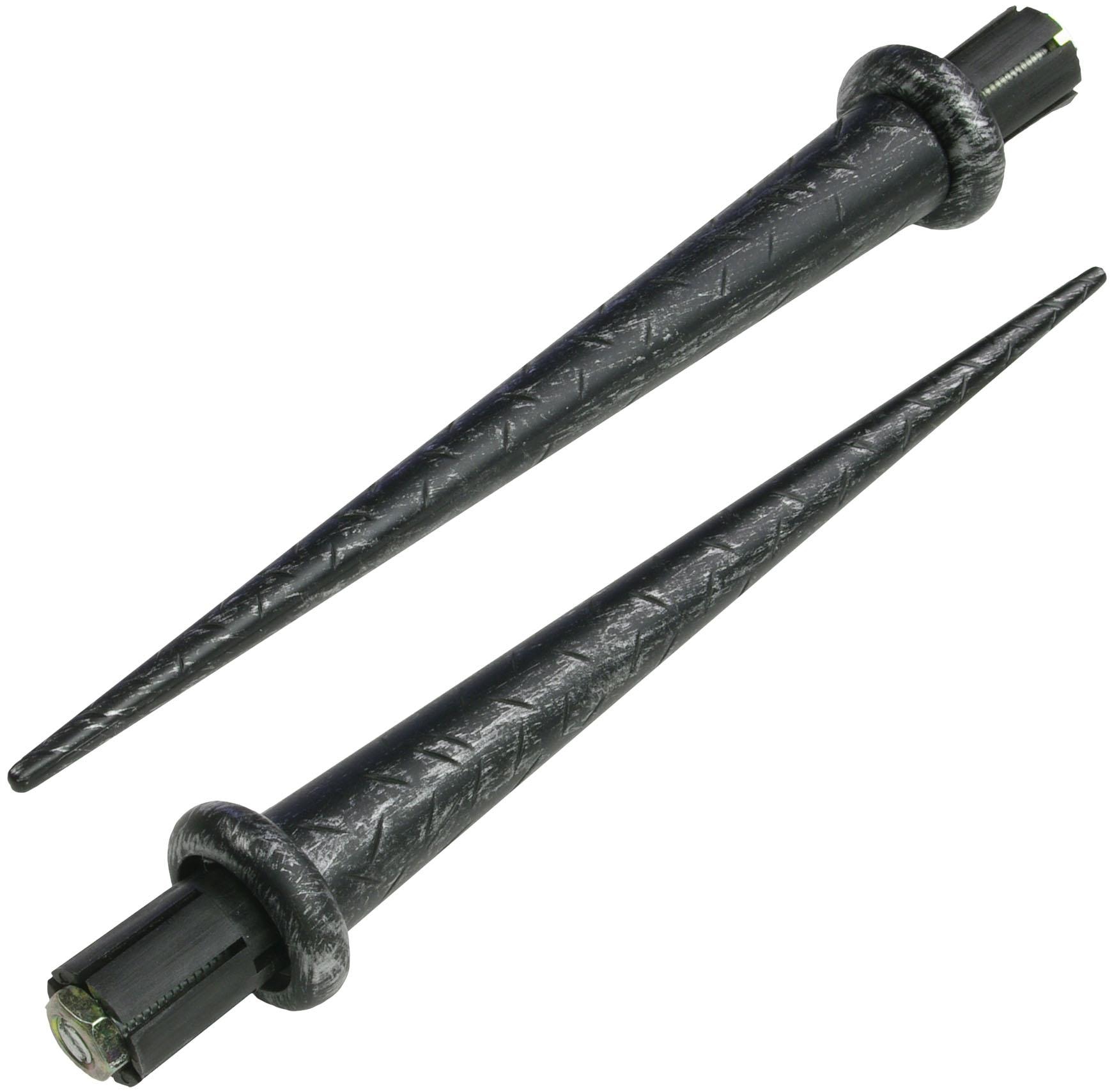 Liedeco Gardinenstange »Esp Spitze«, 2 läufig-läufig, Fixmaß, 2-läufig im Fixmaß Ø 16 mm