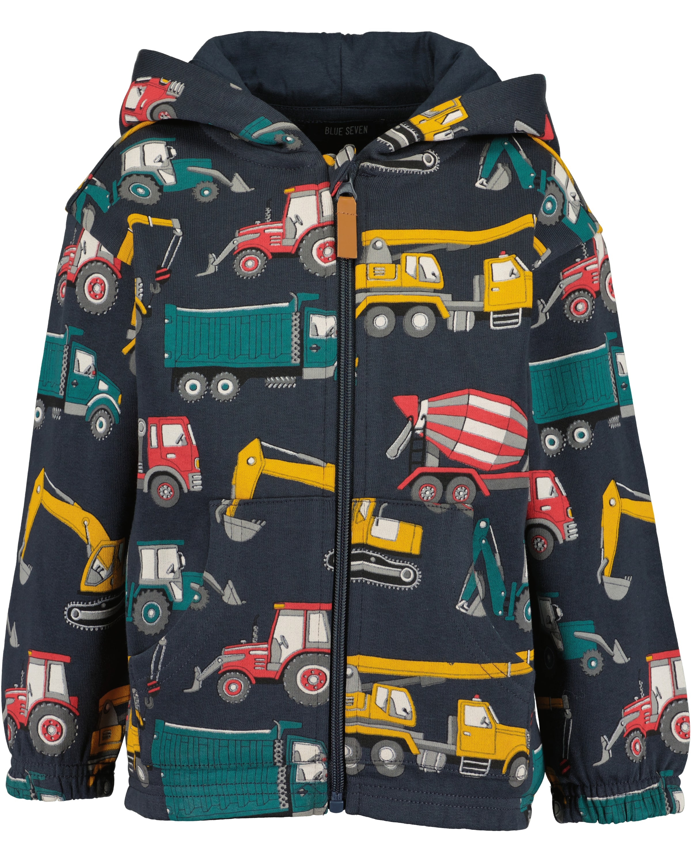 Blue Seven Kapuzensweatjacke Baumwolle