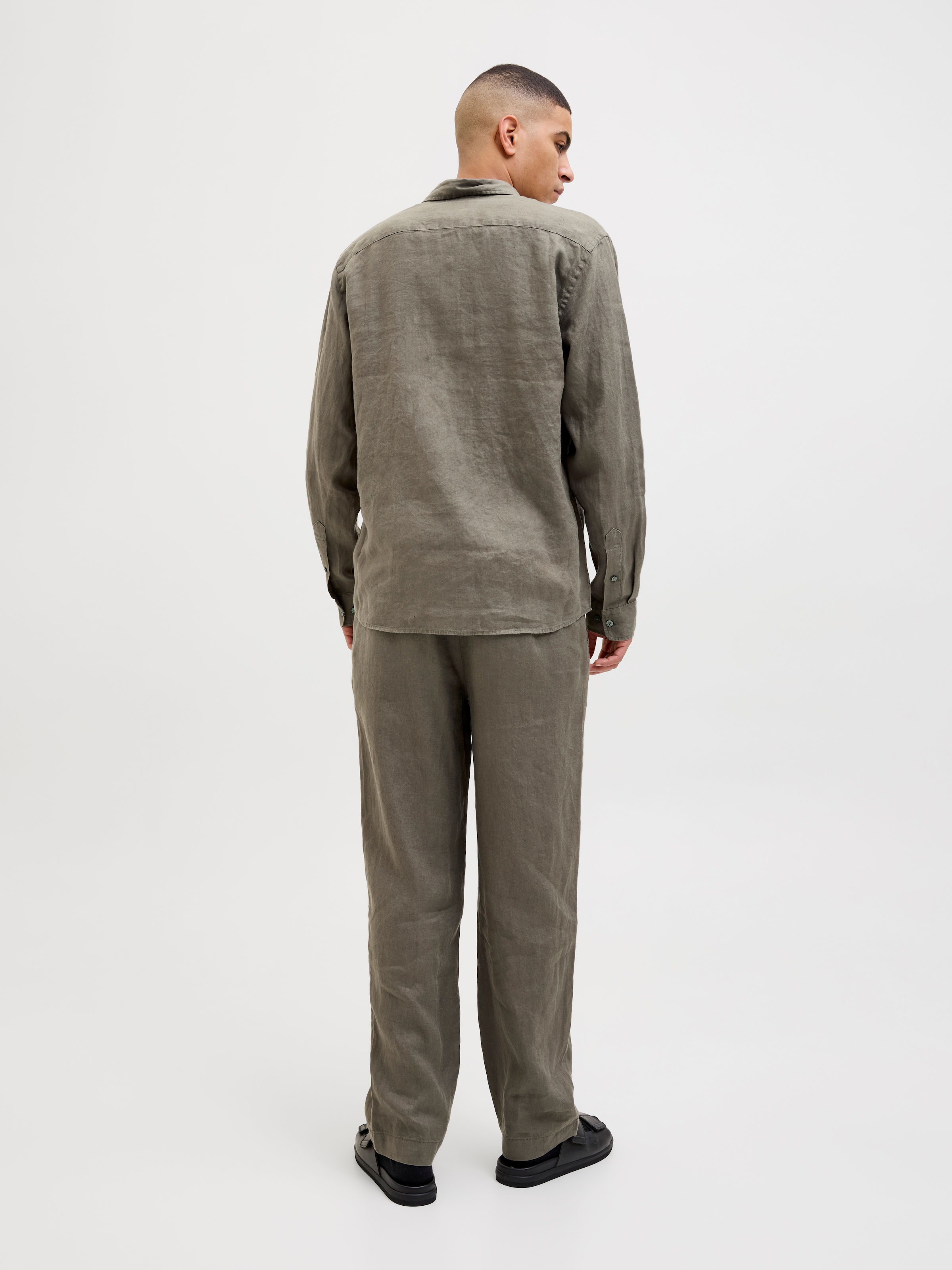 Jack & Jones Chinohose »JPSTKARL LAWRENCE LINEN CHINO SN«