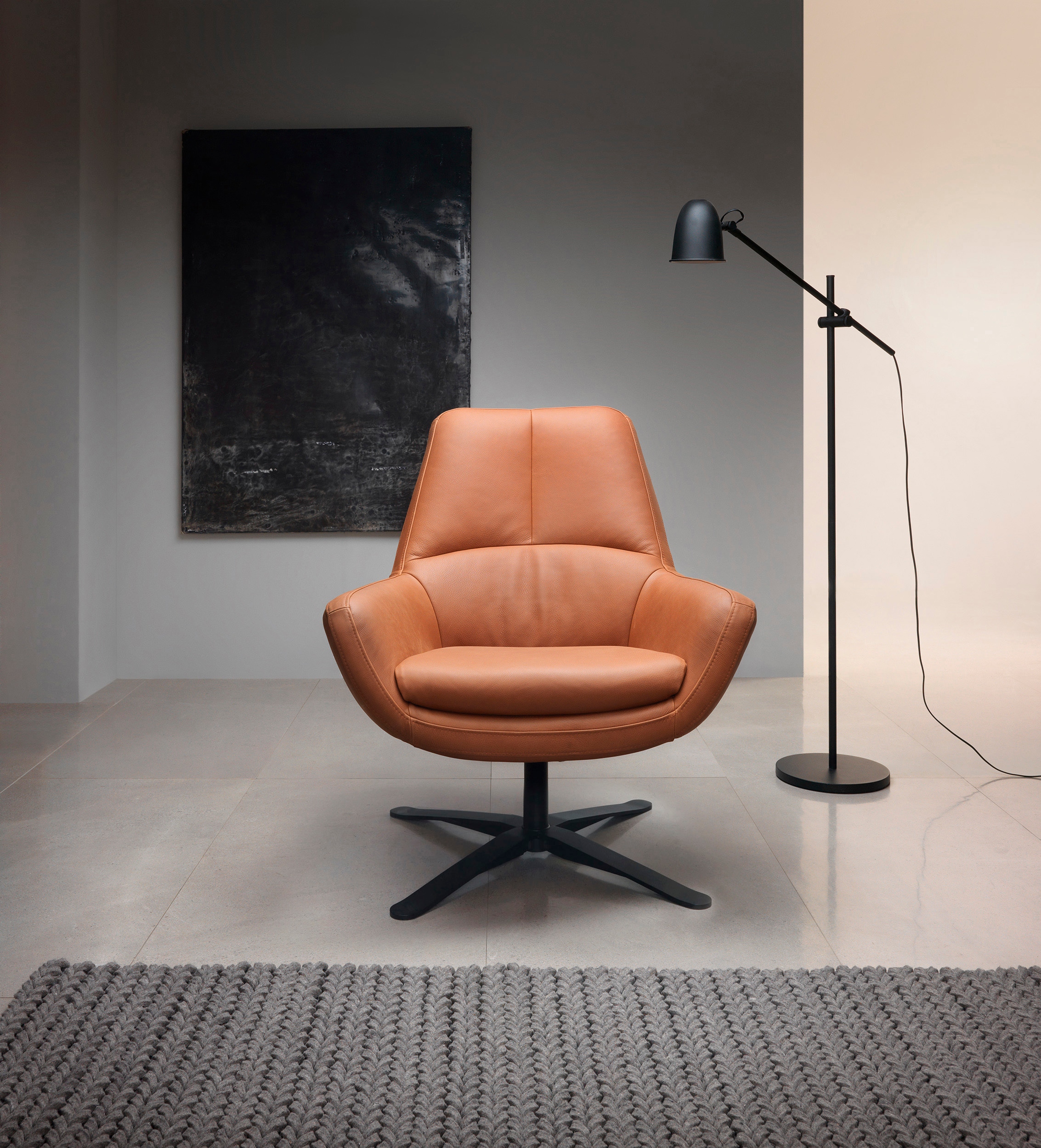 BETYPE Drehsessel »Be Organic Standard Back, Loungesessel«, in elegantem De günstig online kaufen