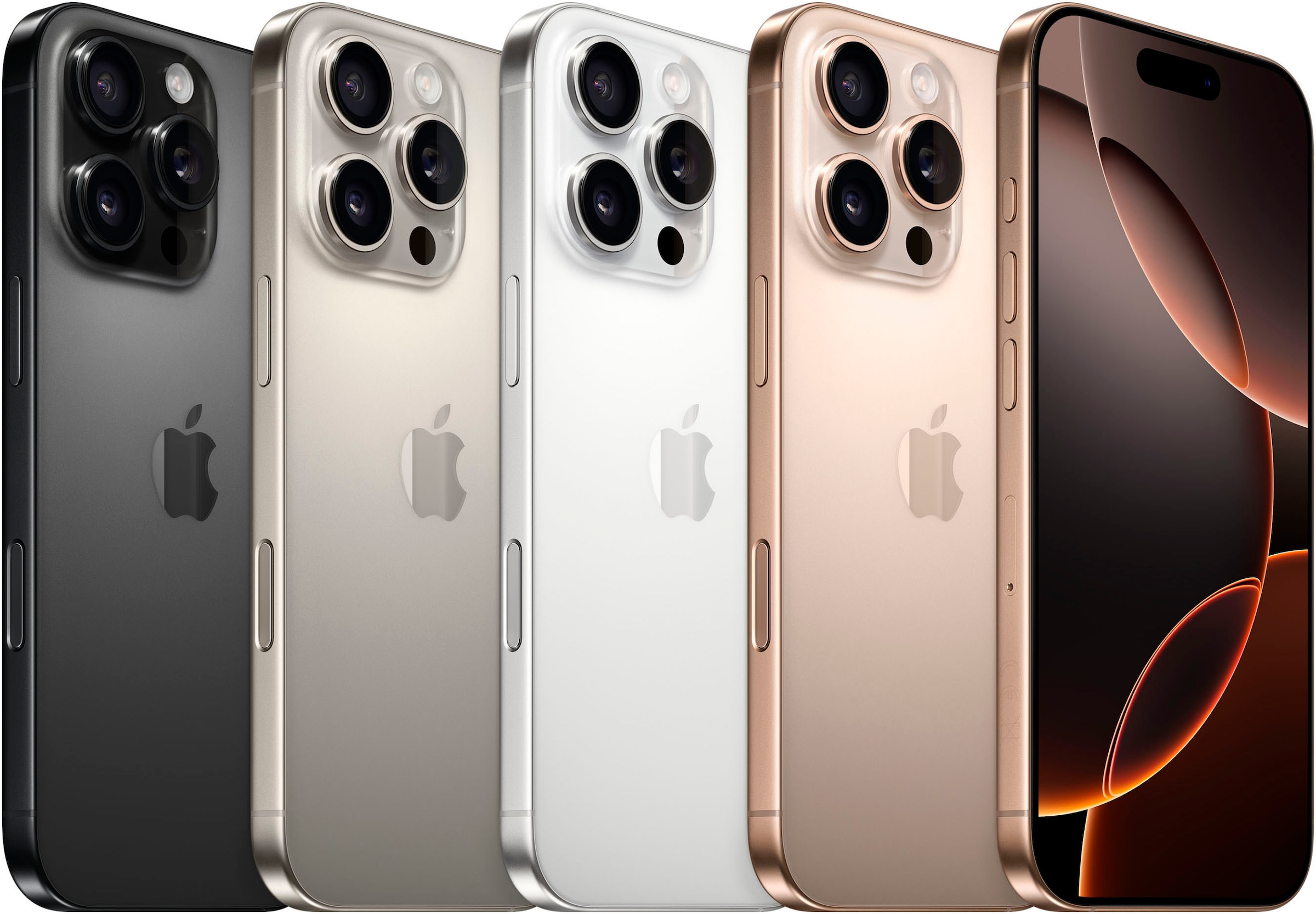 Apple Smartphone »iPhone 16 Pro Max«, Titan Weiß