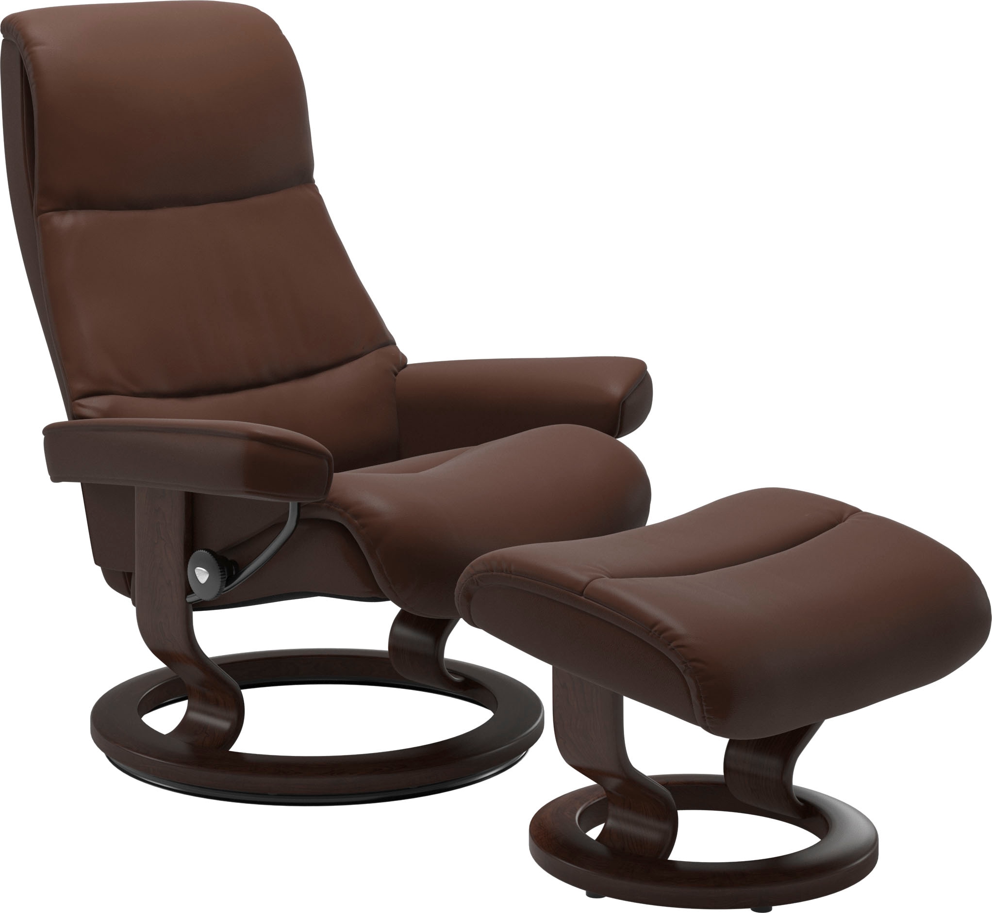 Stressless® Relaxsessel »View«, mit Classic Base, Größe M,Gestell Braun günstig online kaufen