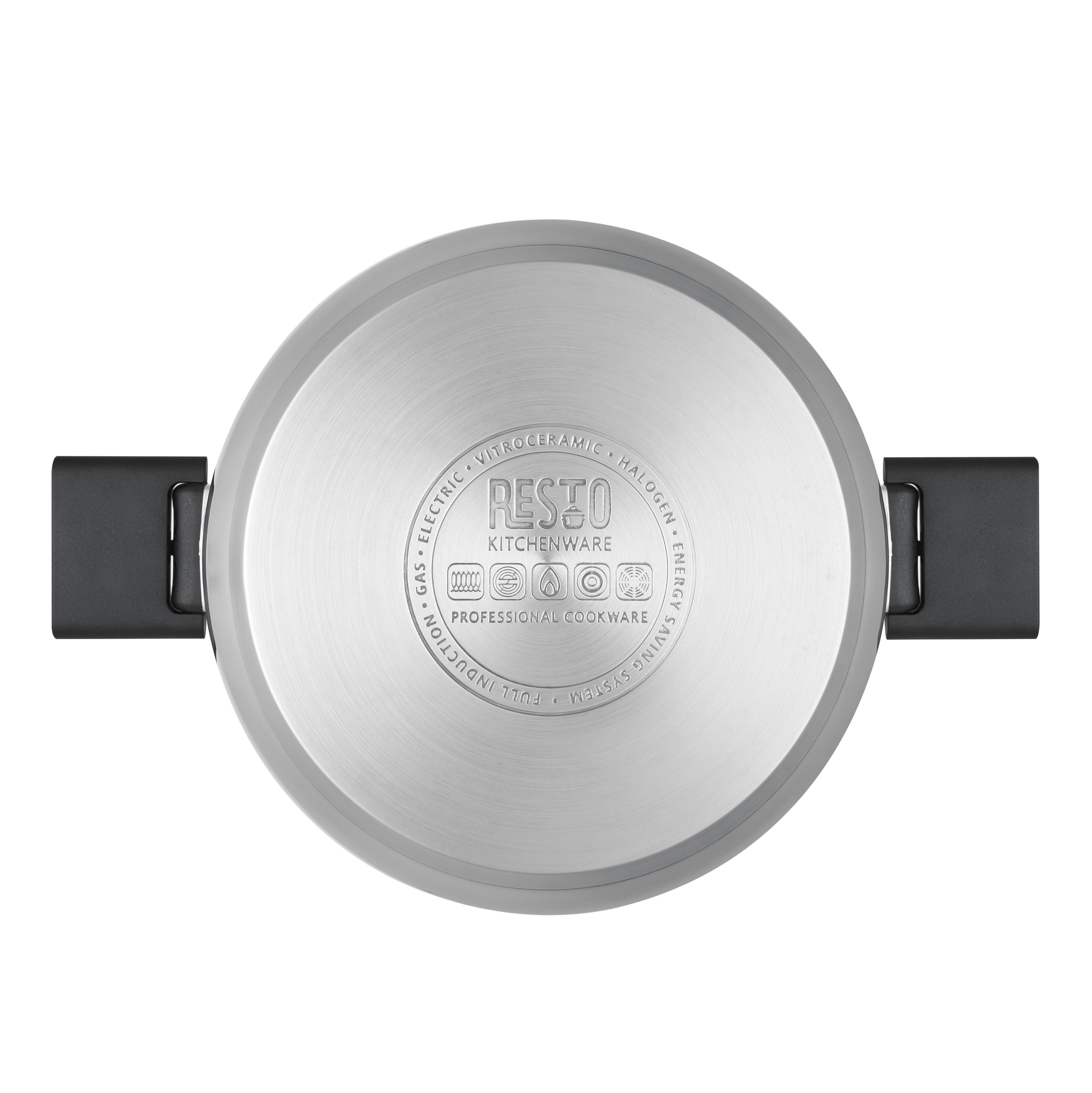 RESTO Kitchenware Topf-Set »ANSER mit klappbaren Griffen, im Geschenkkarton« Set, je 2x Kochtopf Ø 18/22 cm mit Deckel, 4 tlg. Edelstahl 18/10