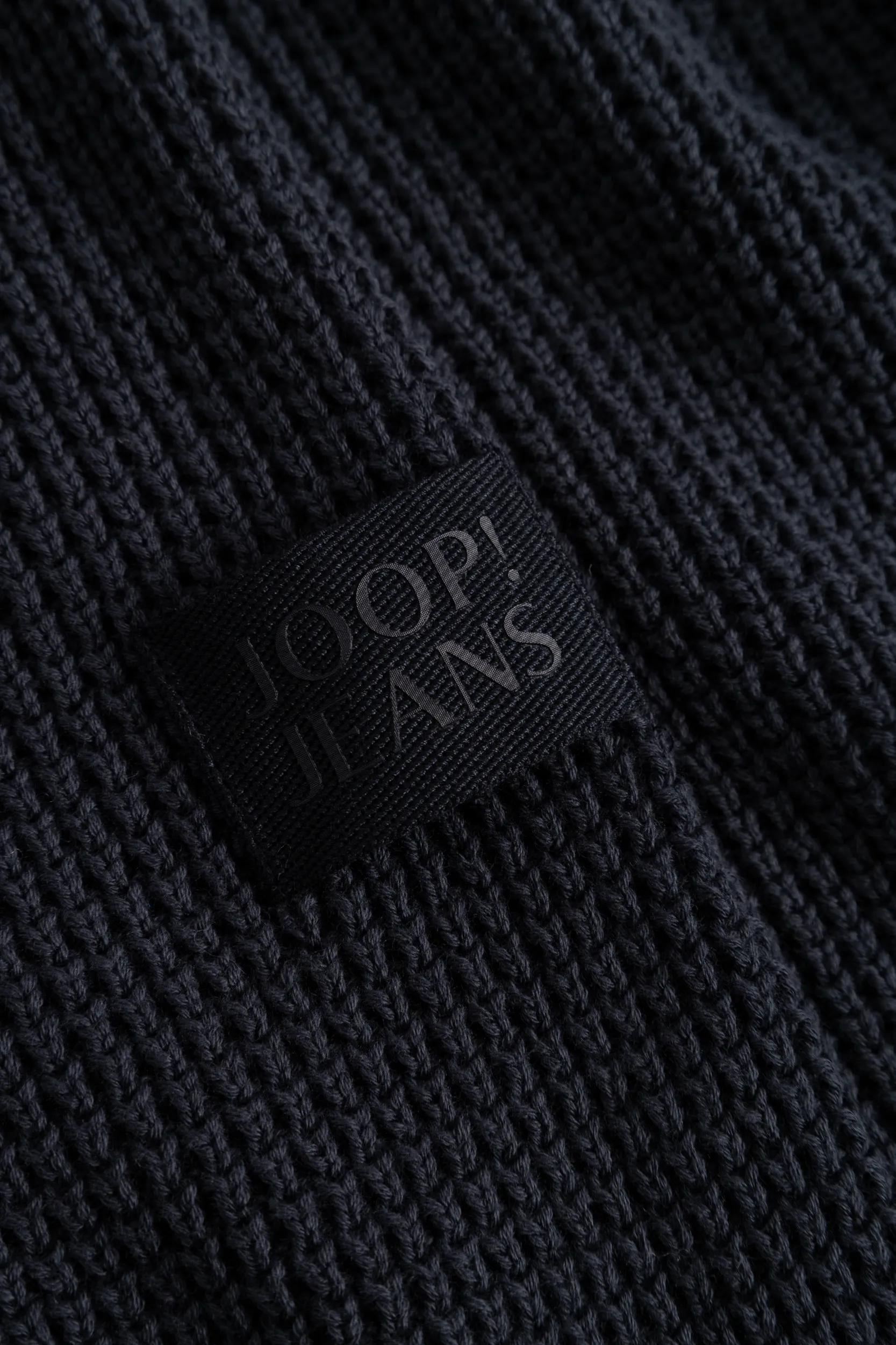 Joop Jeans Rollkragenpullover »Horiano« aus Perlfangstrick