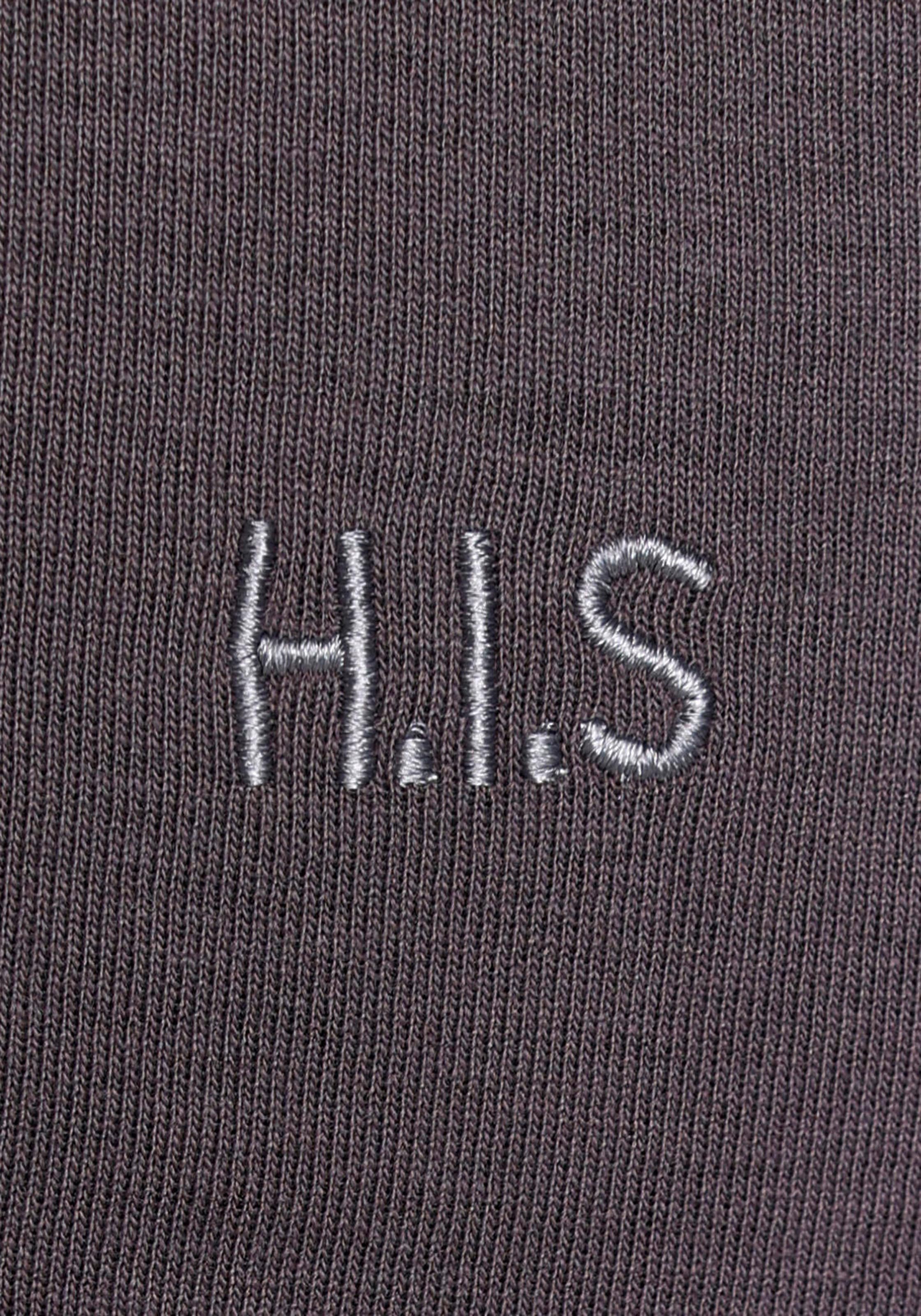 H.I.S Sweathose, Schlupfhose mit kleinem Aufschlag am Saum, Loungewear