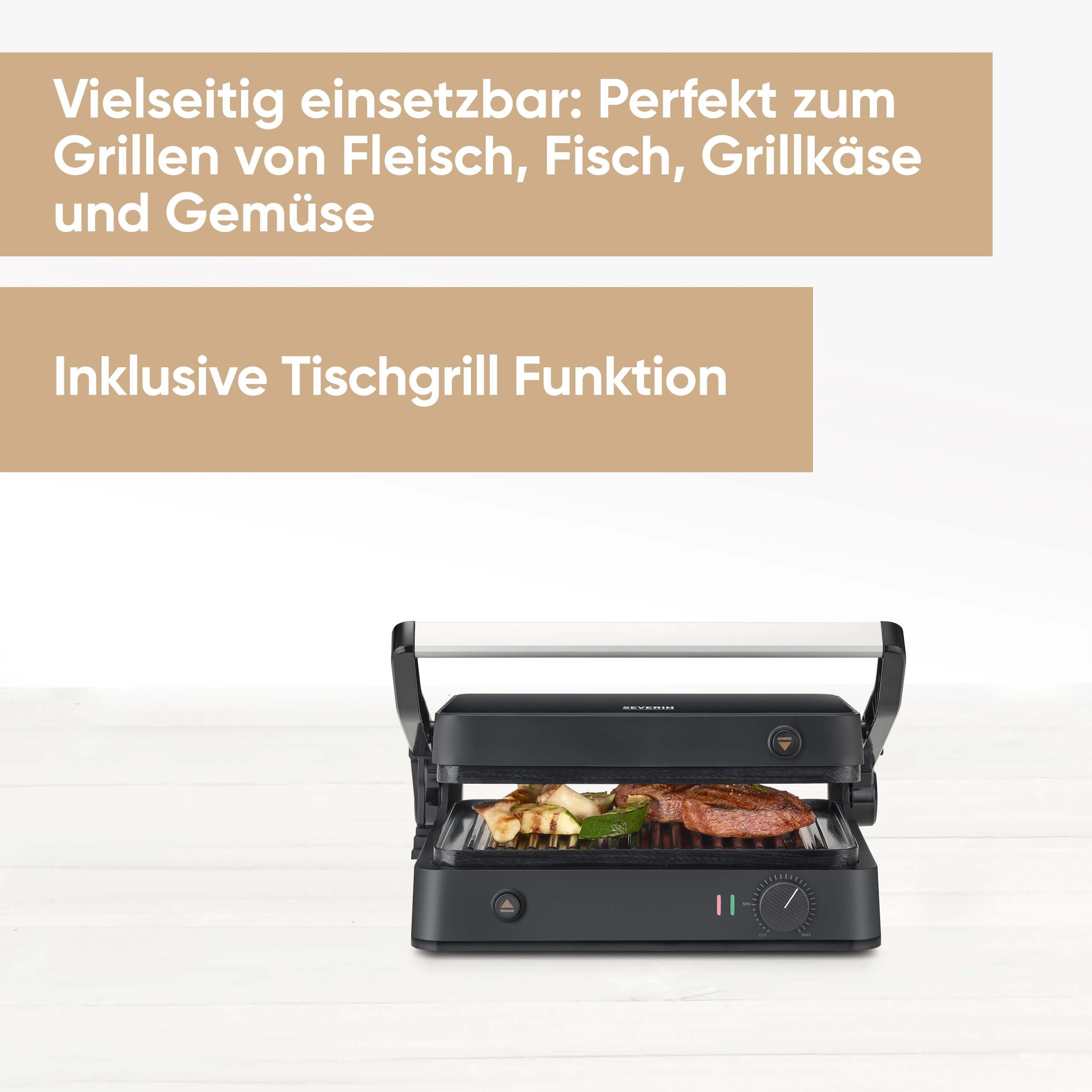 Severin Kontaktgrill »KG2398 SEVINI COMFORT«, 1800 W
