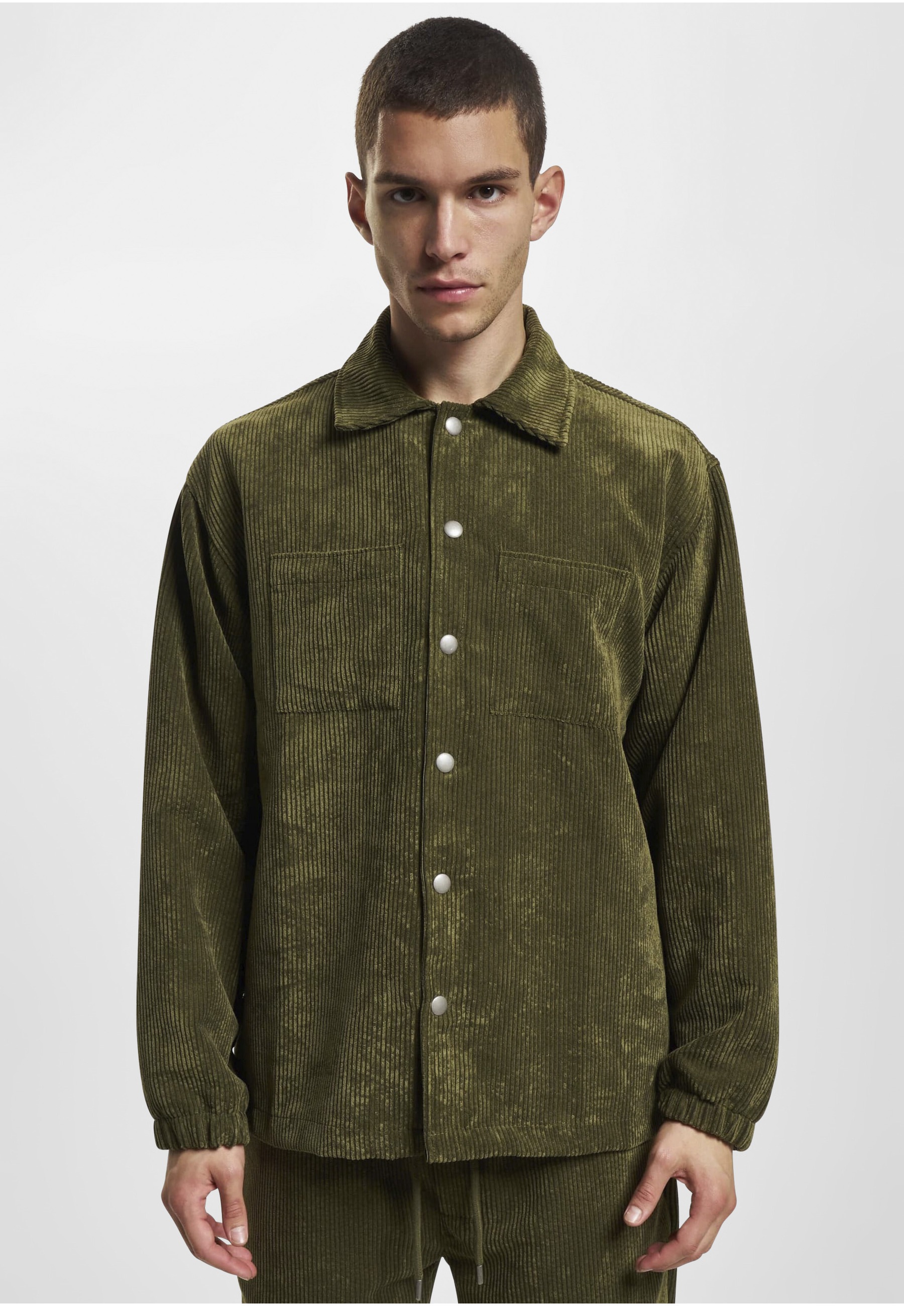 DEF Kurzarmshirt »DEF Herren DEF Cord Shirt« 1 Stk.