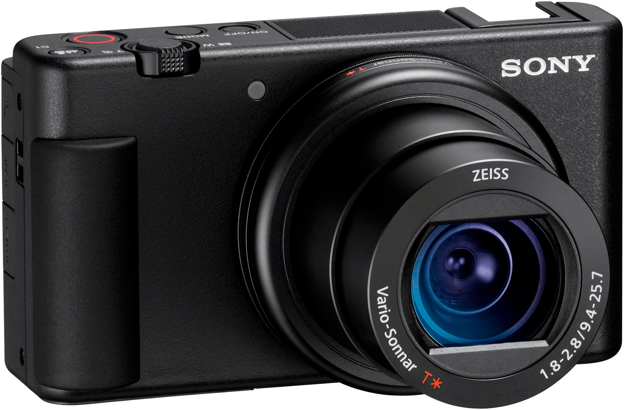 Sony Kompaktkamera »ZV-1«, vielseitigen 24-70-mm, 20,1 MP, 2,7 fachx opt. Zoom, Bluetooth