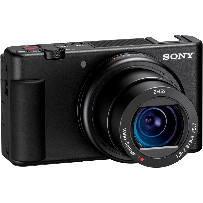 SONY Kompaktkamera »ZV-1« vielseitigen 24-70-mm, 20, 1, 2, 7 fach fach x opt. Zoom, Bluetooth schwarz SCHNELLER & PRÄZISERER AUTOFOKUS: Die...