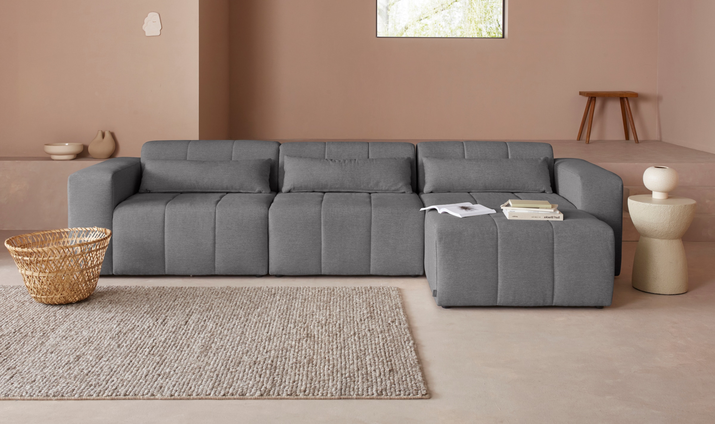 LeGer Home by Lena Gercke Ecksofa "Maileen L-Form", Modulsofa, bestehend au günstig online kaufen