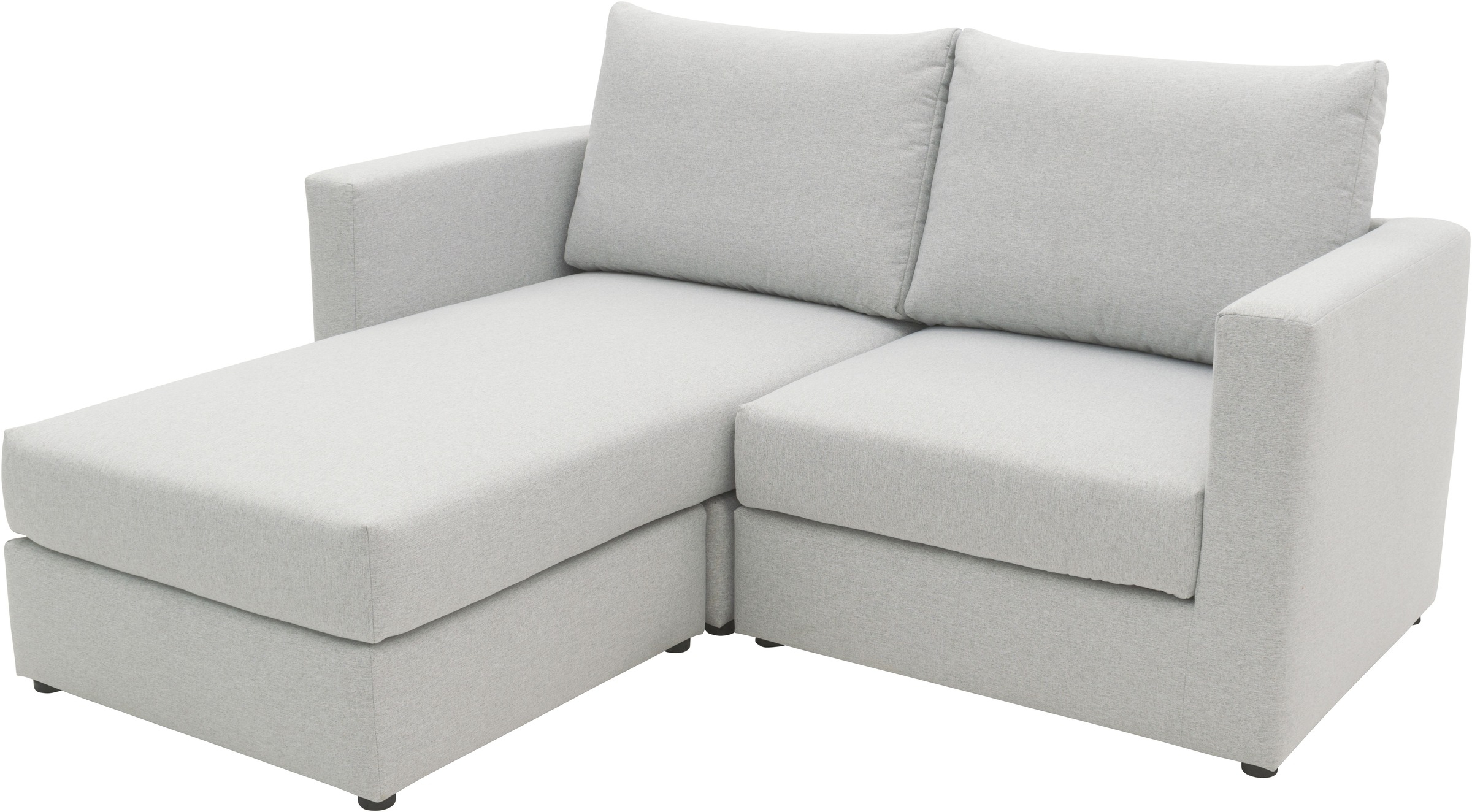 DOMO collection 2-Sitzer »800015, als Sitzmöbel oder Schlafgelegenheit nutzbar, Schlafsofa«, Sitzfläche mit Federkern, inkl. 2 Rückenkissen