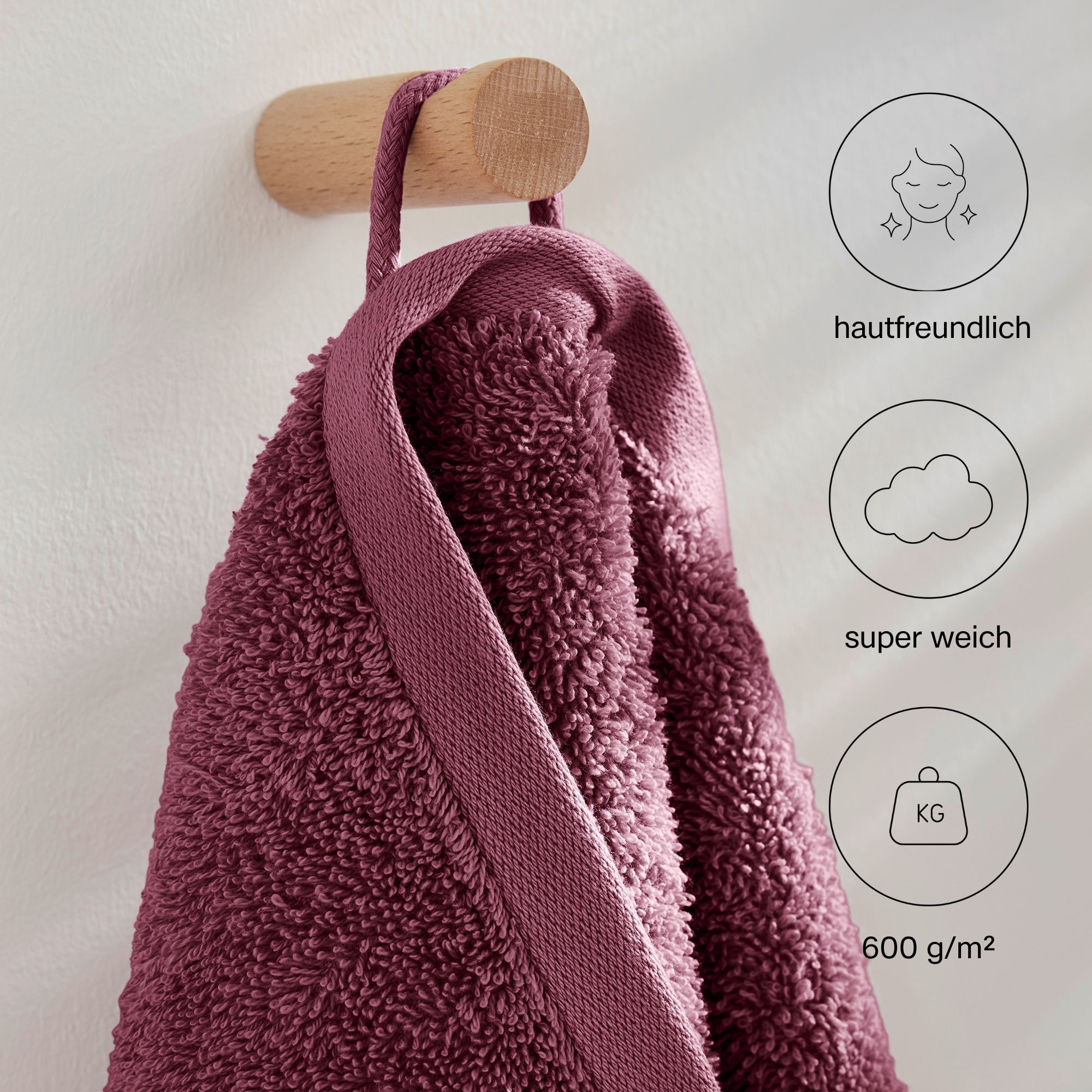 s.Oliver Duschtuch »s.Oliver, Premium Qualität, 600 gr/m², auch als Sets erhältlich«, (1 St., Badetuch 70 x 140 cm), große Farbauswahl, auch als Handtuch, Waschhandschuh, Gästetuch