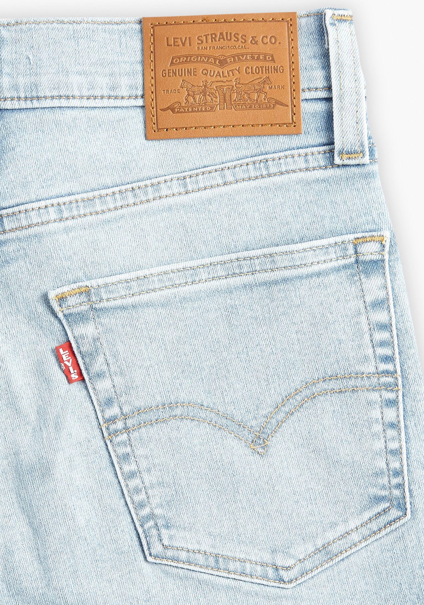 Levi's® 5-Pocket-Jeans »724 BUTTON SHANK«, mit Reisverschlussdetail am Saum