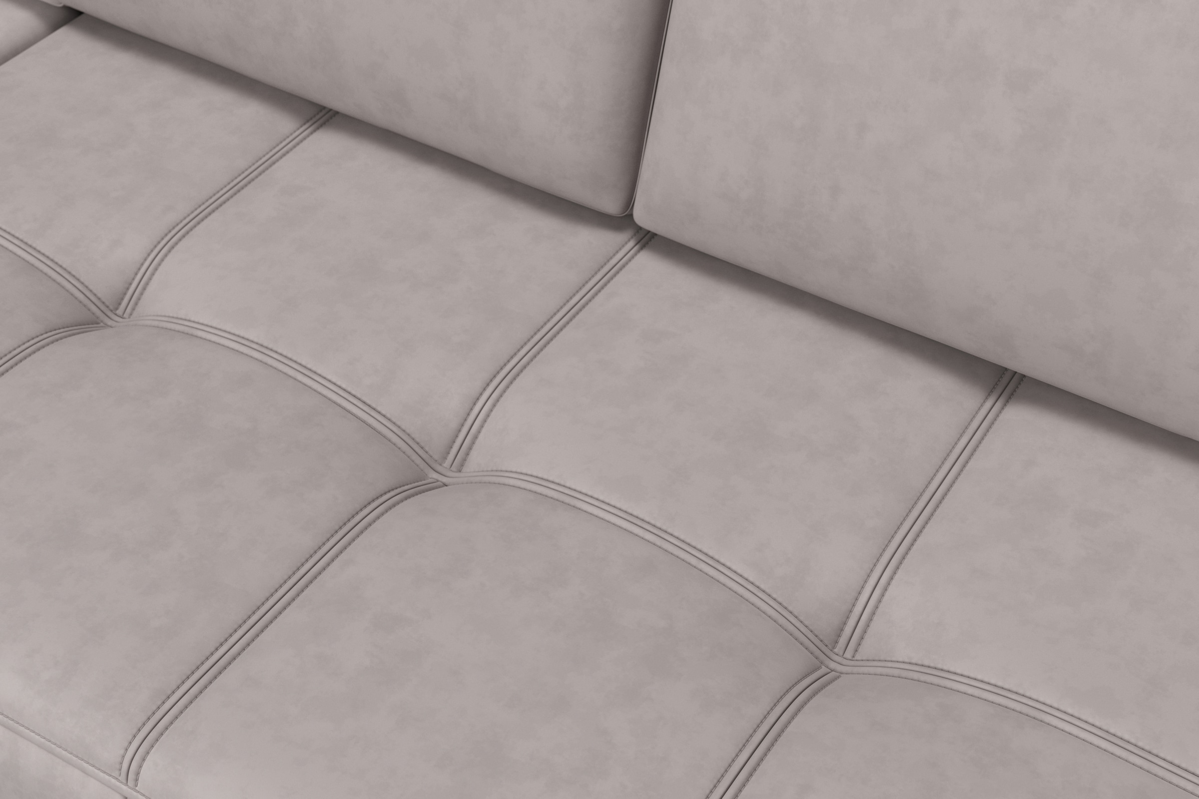 sit&more Ecksofa »Bendigo L-Form«, inklusive Sitztiefenverstellung, Bodenfreiheit 12 cm, in 2 Fußfarben